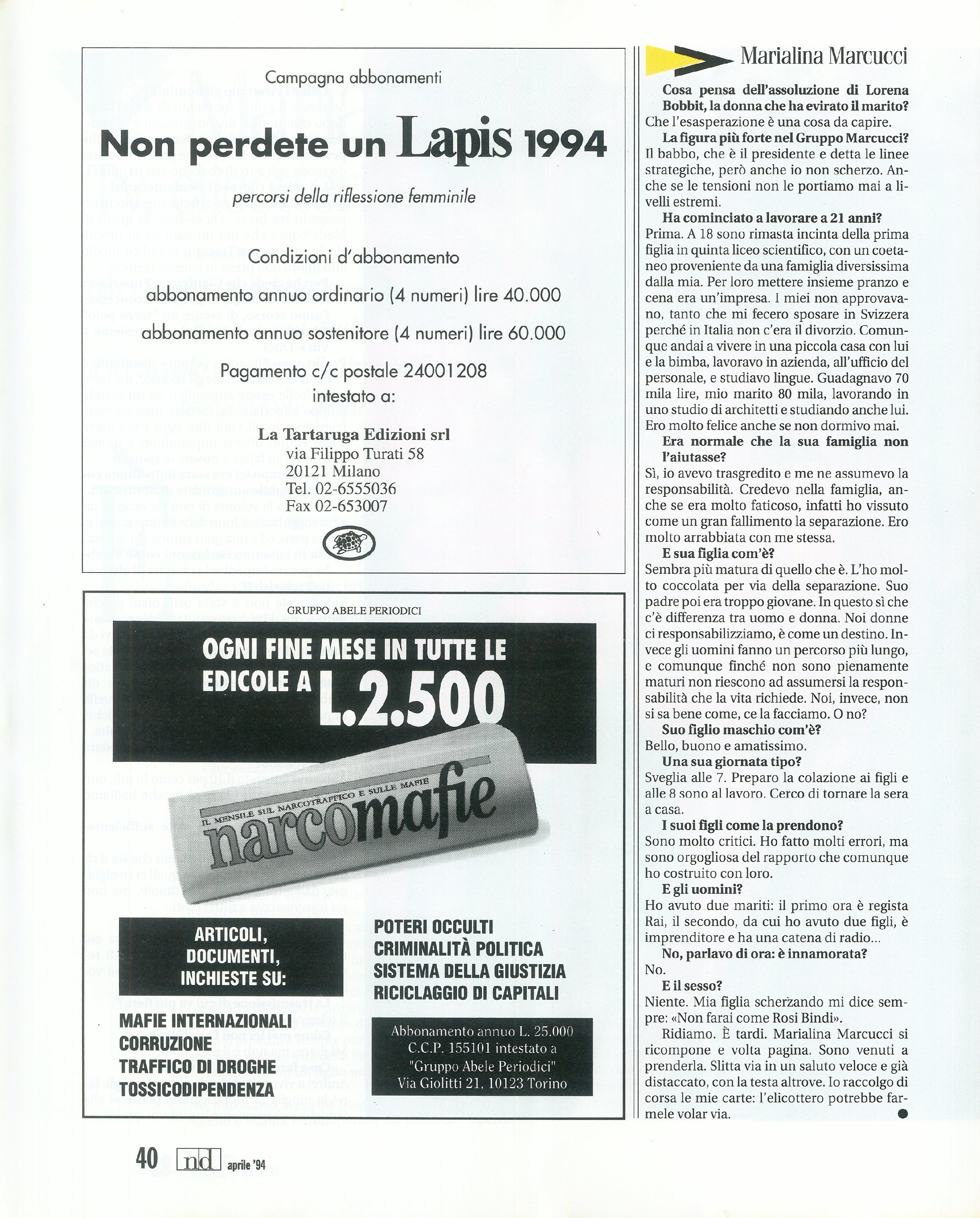 Foto: Signore fate il vostro gioco