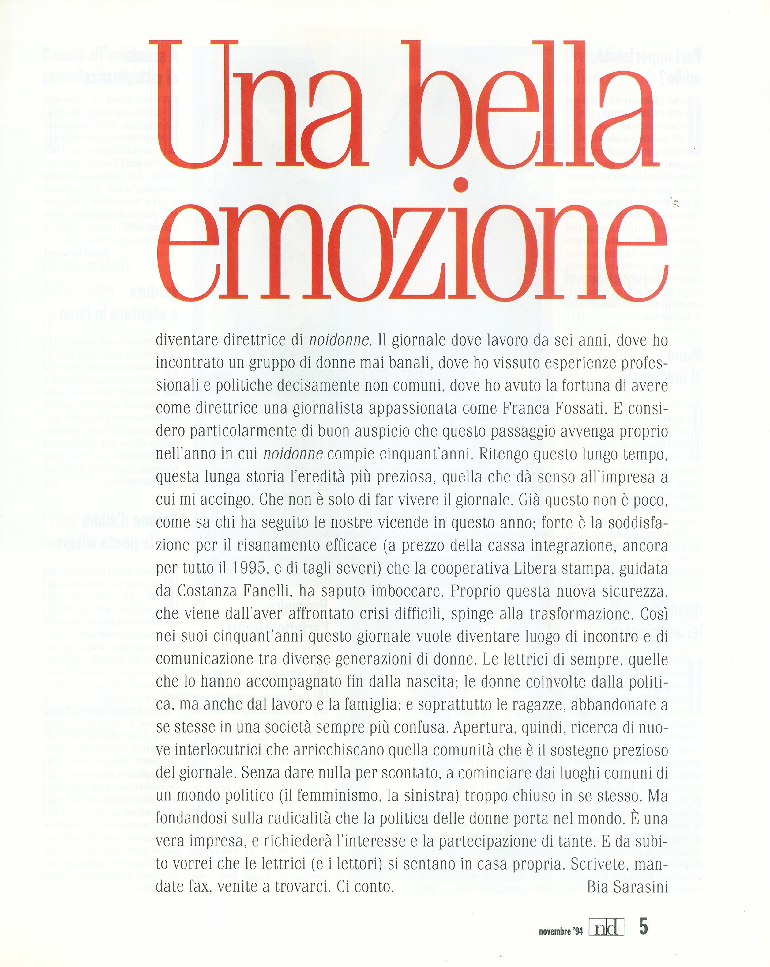 Foto: XIII congresso dell'UDI