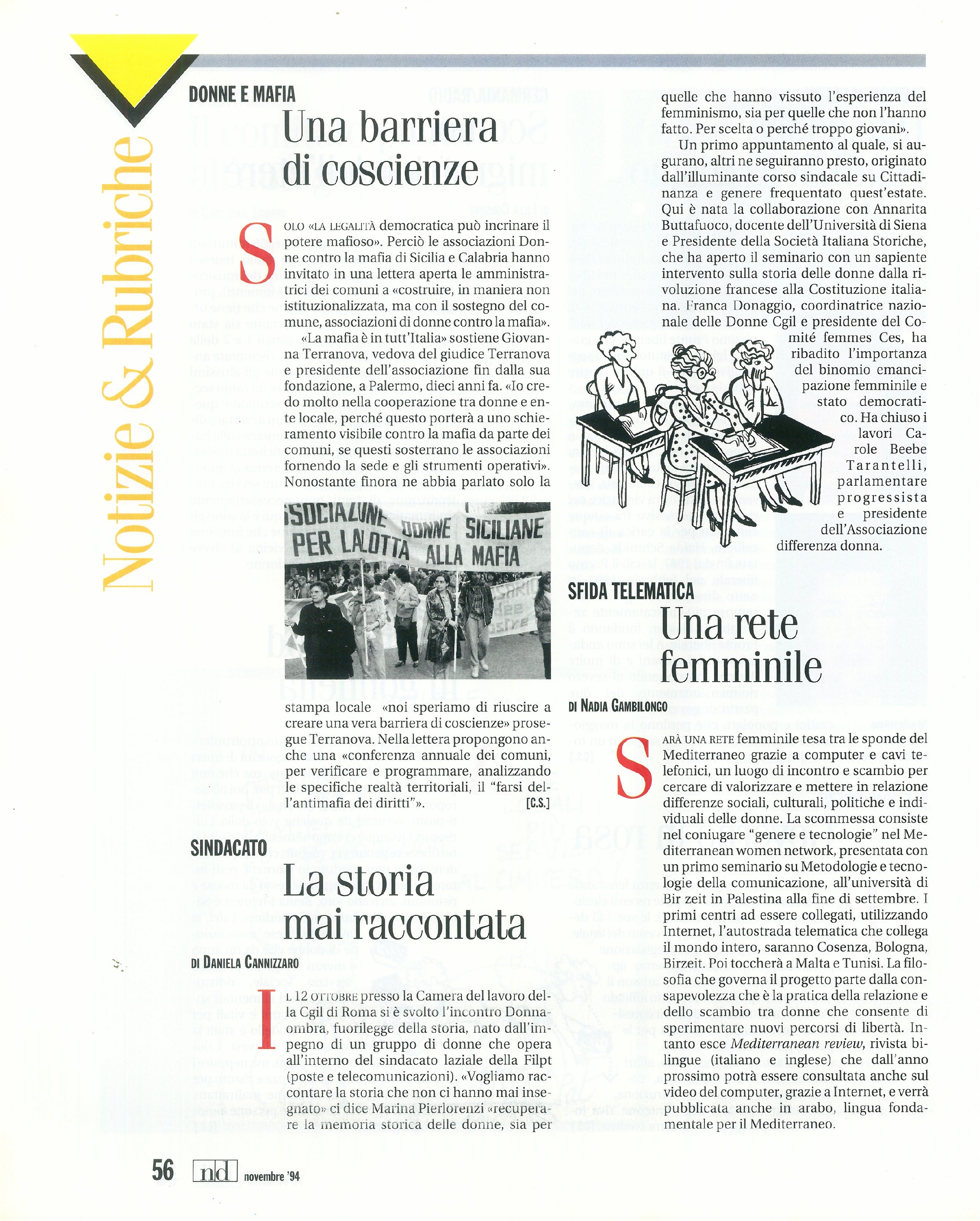 Foto: XIII congresso dell'UDI