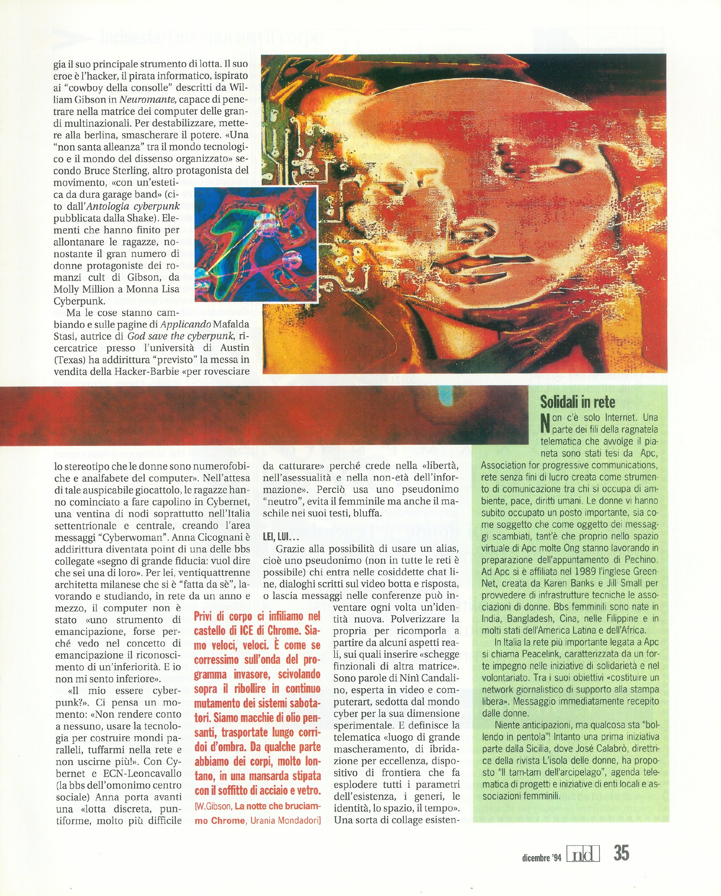Foto: Io cyborg e tu?