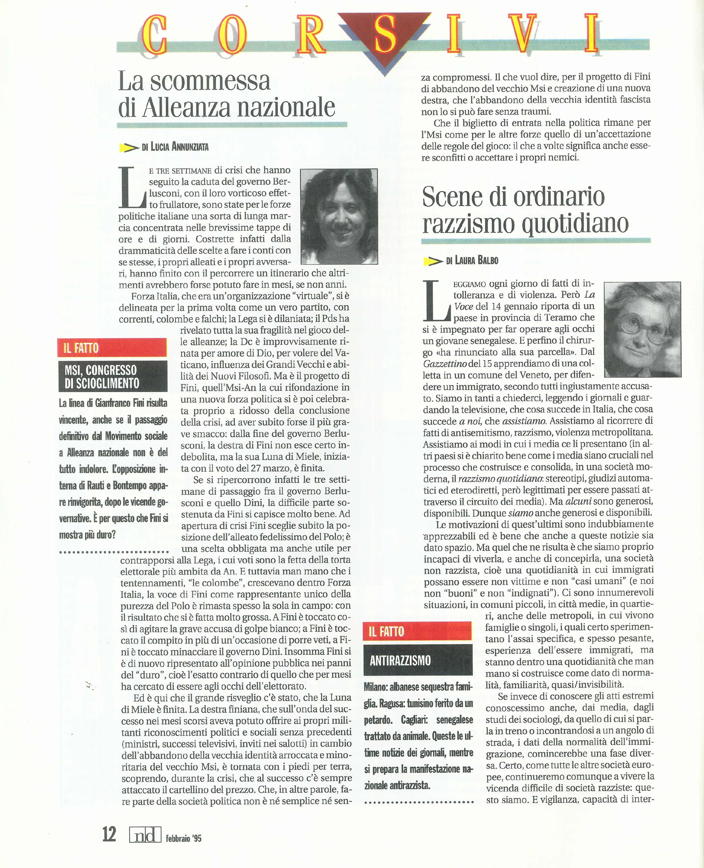 Foto: Traditi e traditori