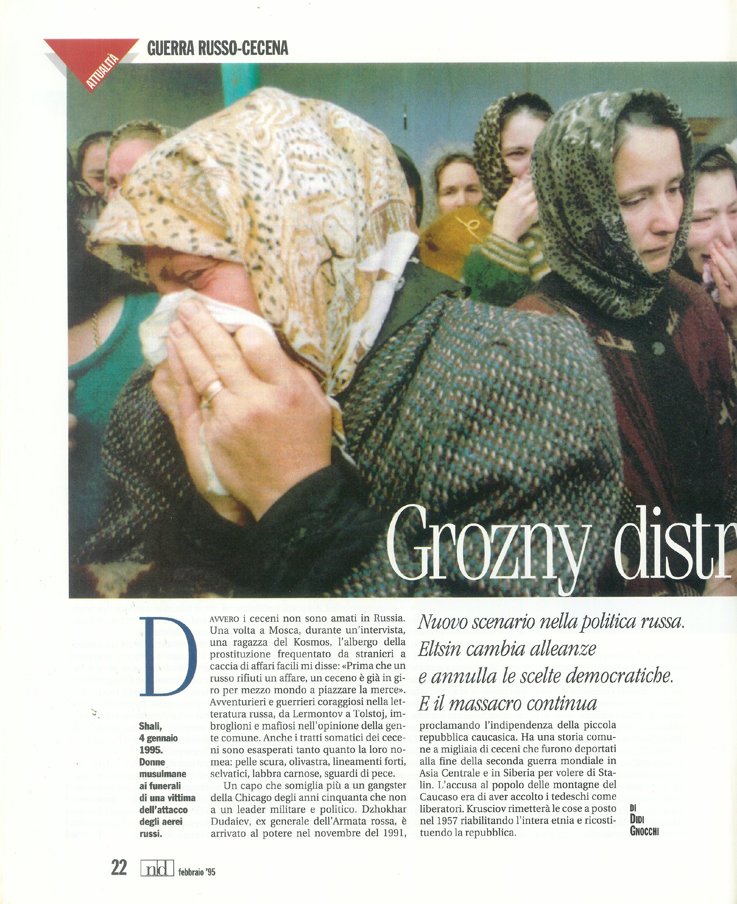 Foto: Traditi e traditori