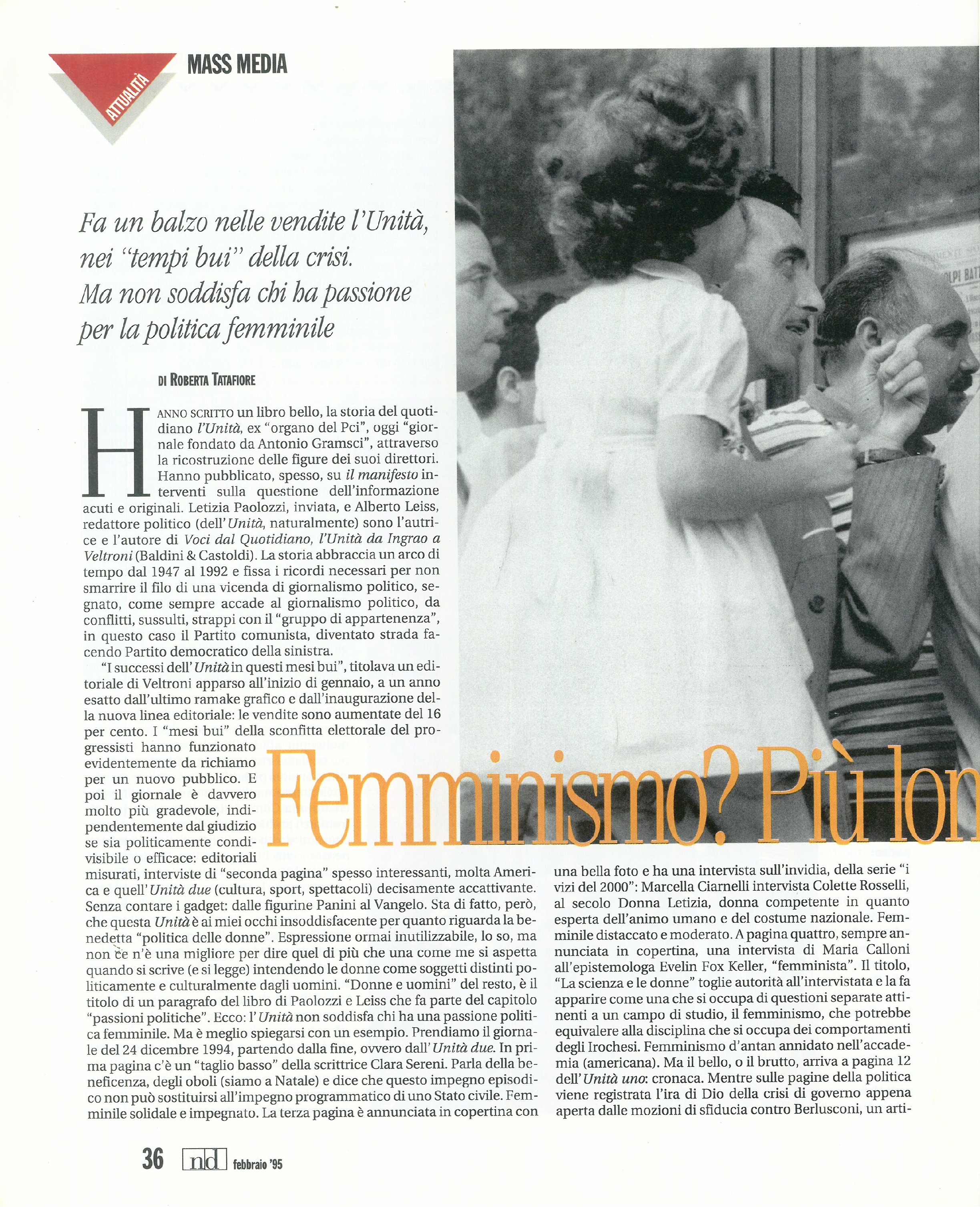 Foto: Traditi e traditori
