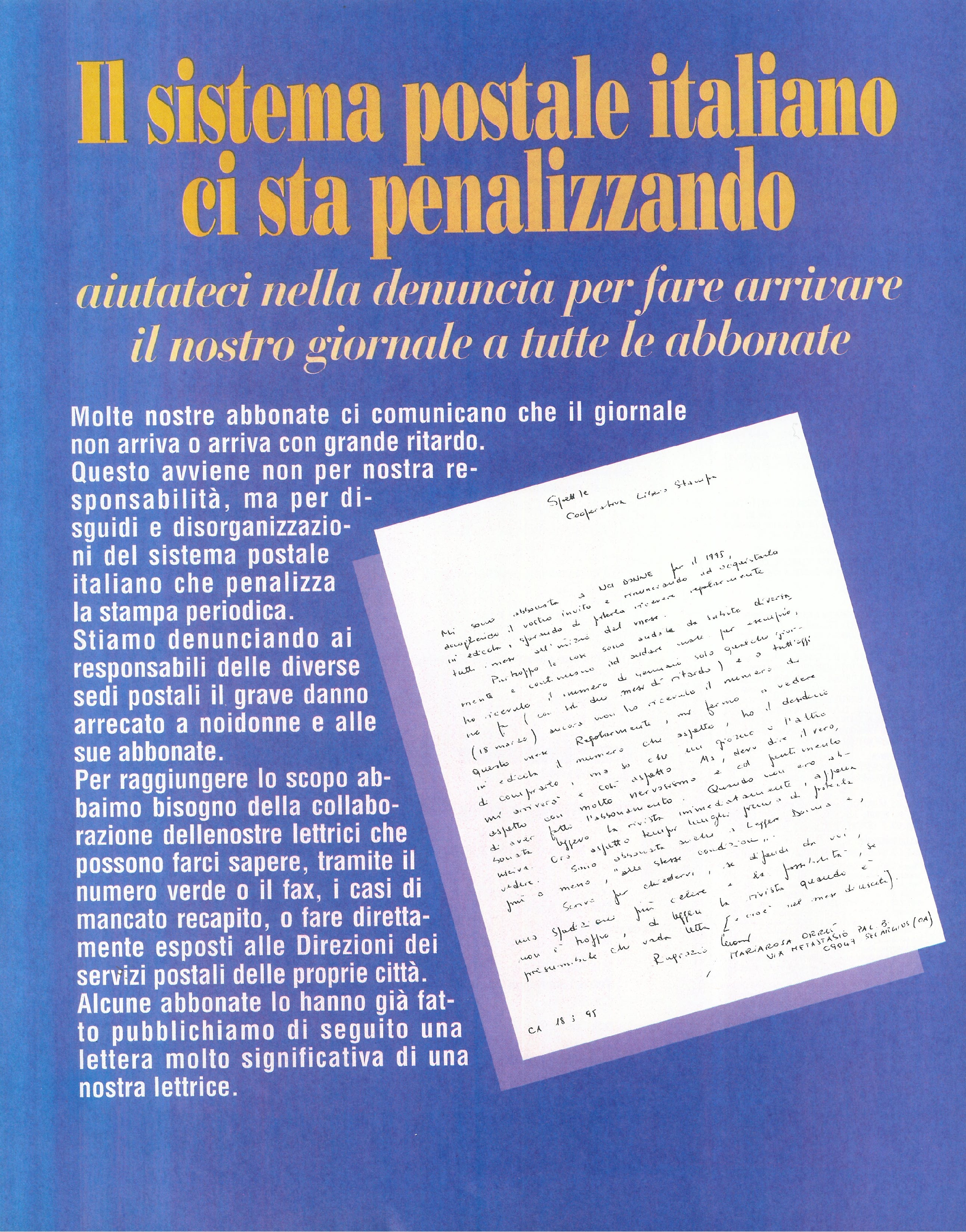 Foto: Lavoro: sostantivo femminile plurale