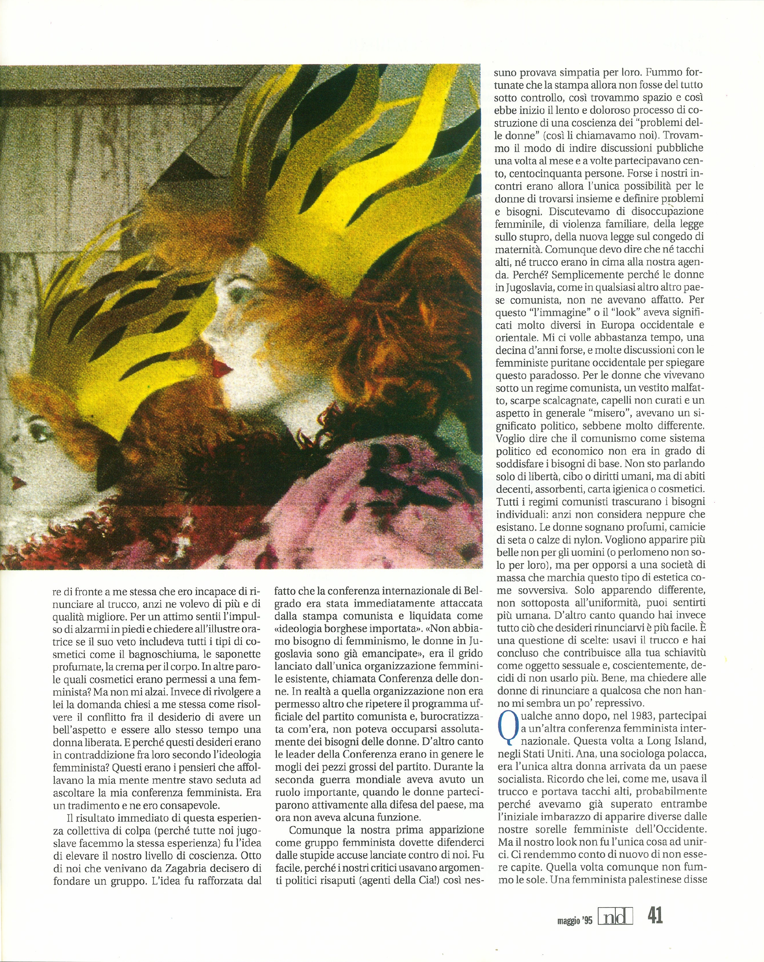 Foto: Lavoro: sostantivo femminile plurale