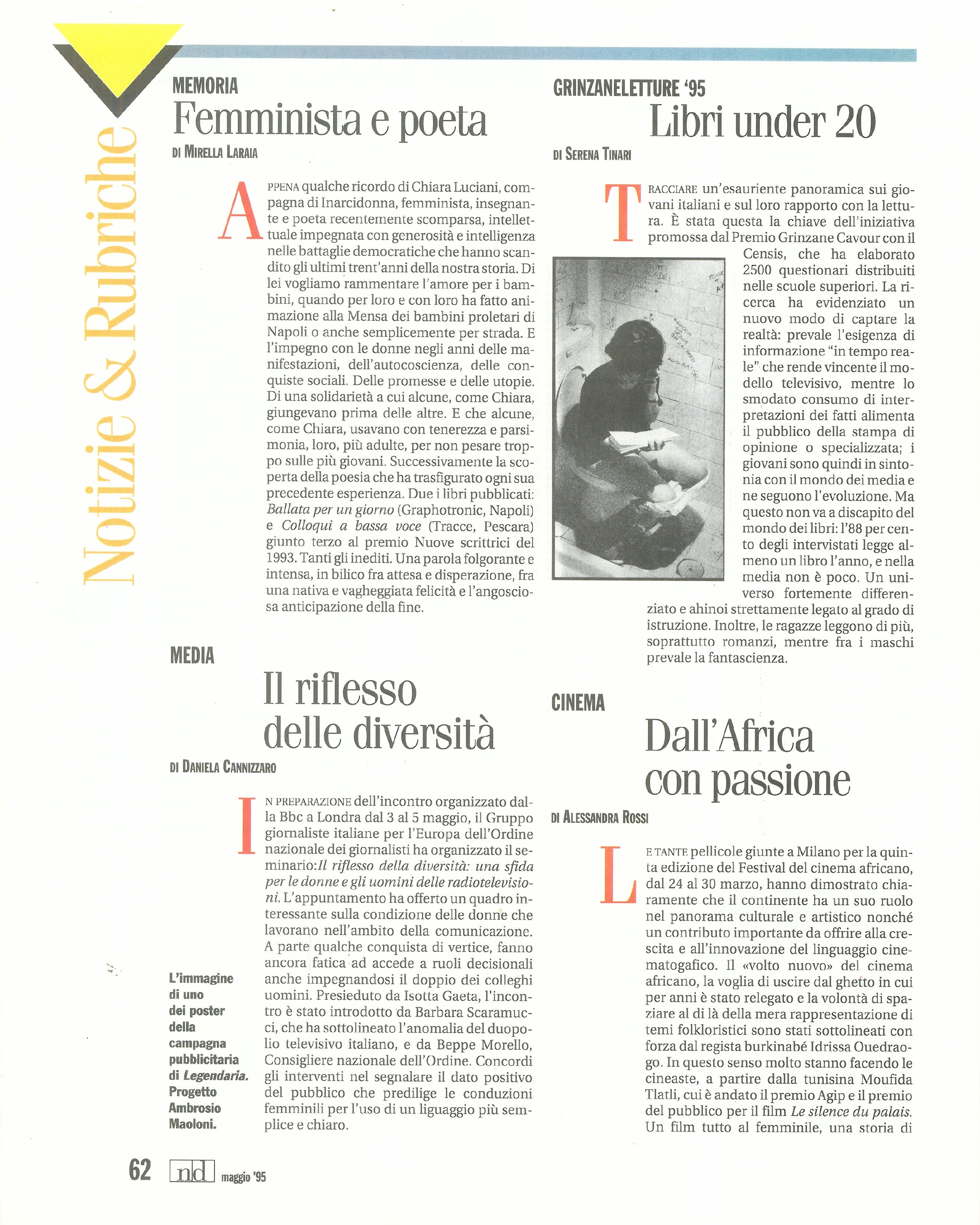 Foto: Lavoro: sostantivo femminile plurale