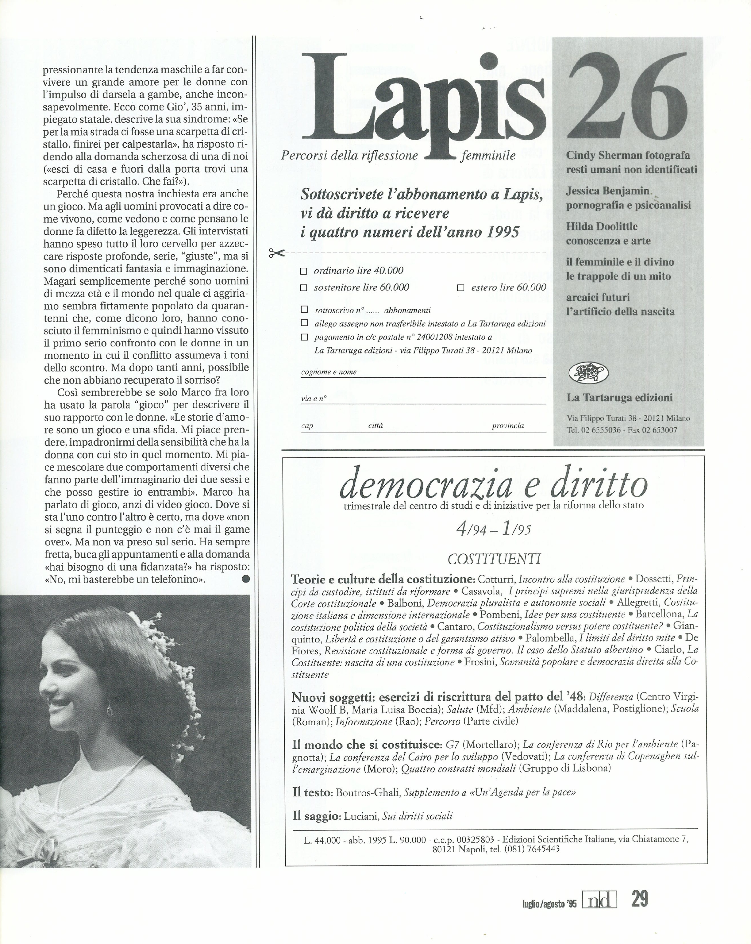 Foto: (nr 7-8) Parliamo di uomini