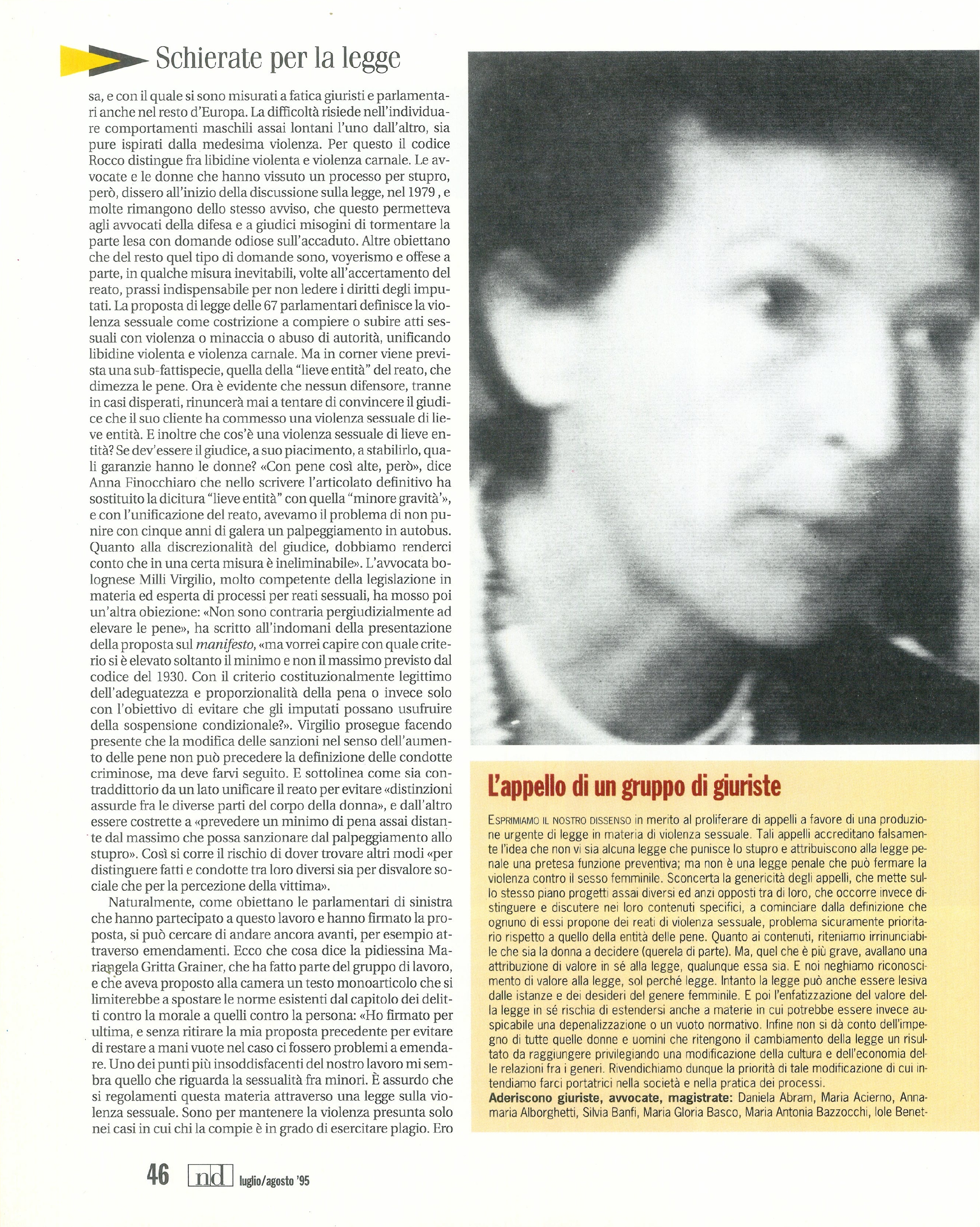 Foto: (nr 7-8) Parliamo di uomini