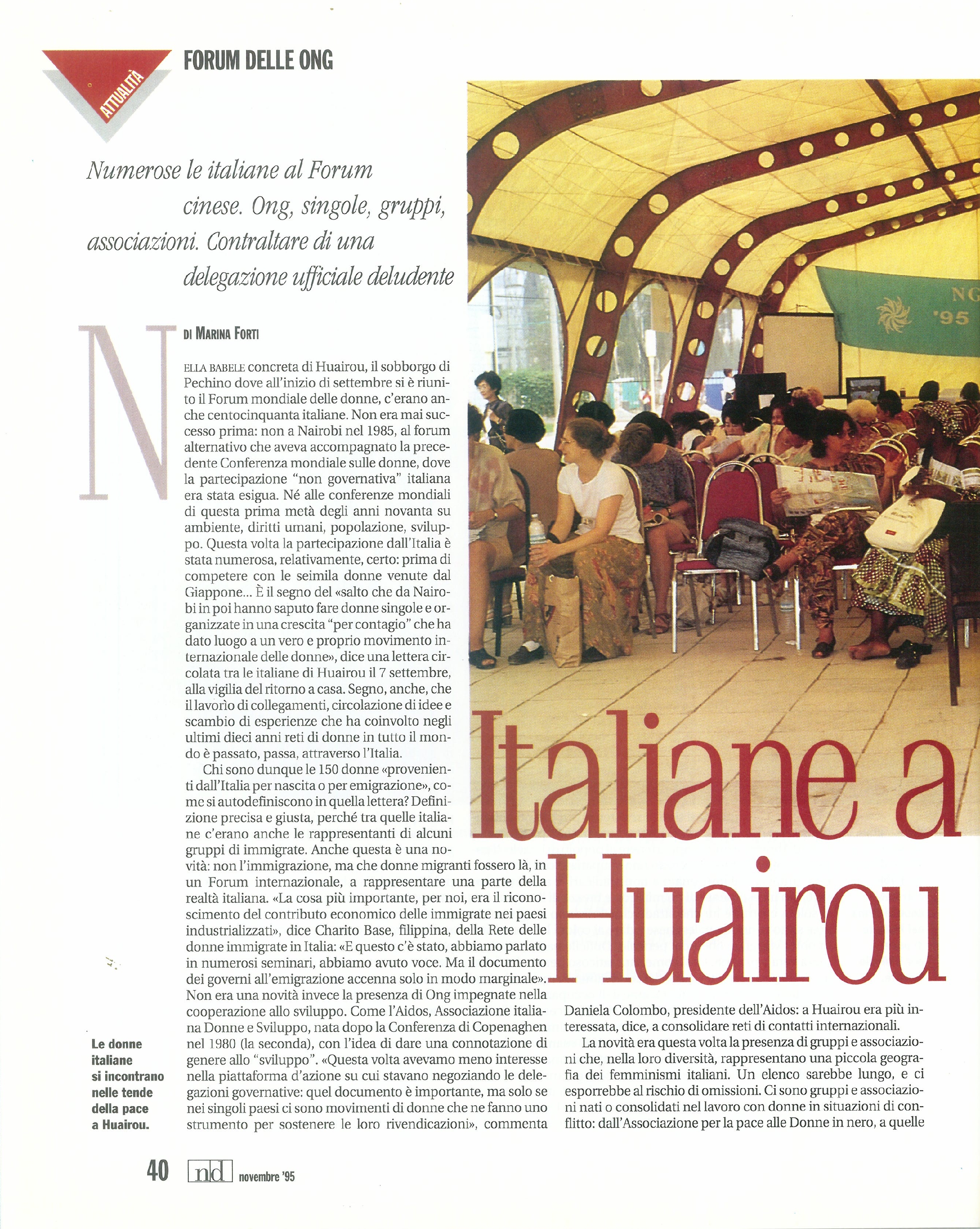 Foto: Patriarcato addio