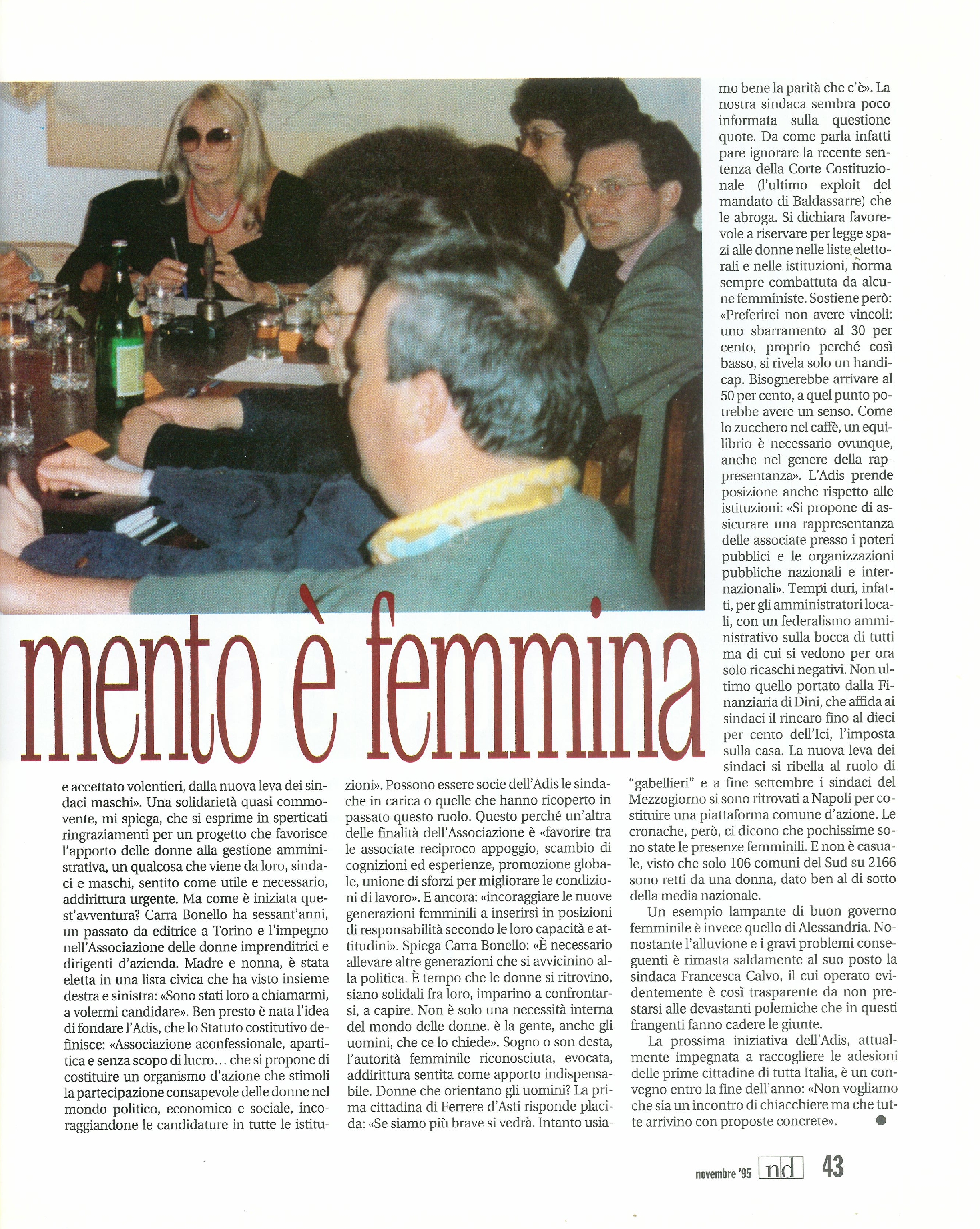 Foto: Patriarcato addio