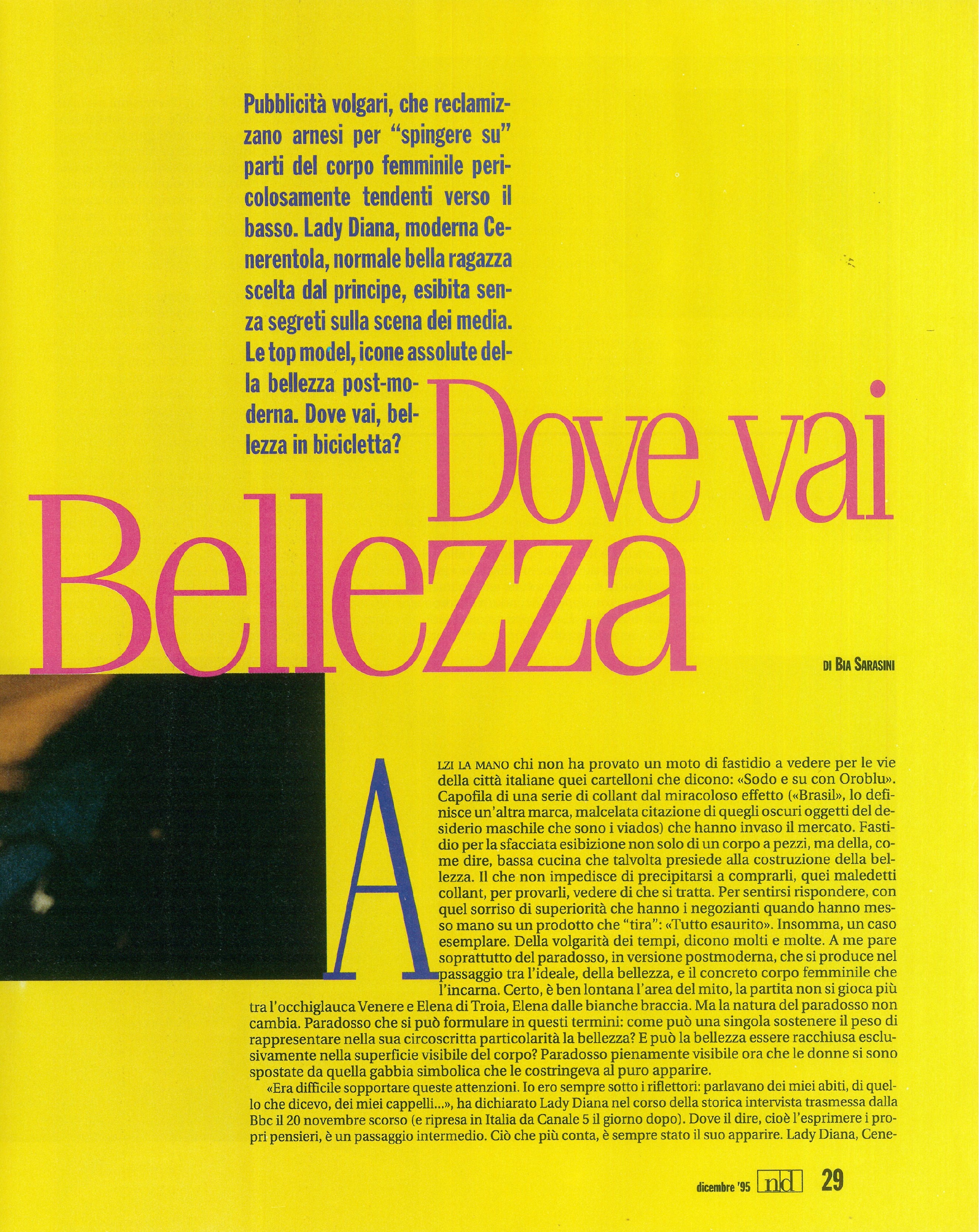 Foto: Bella sarai tu
