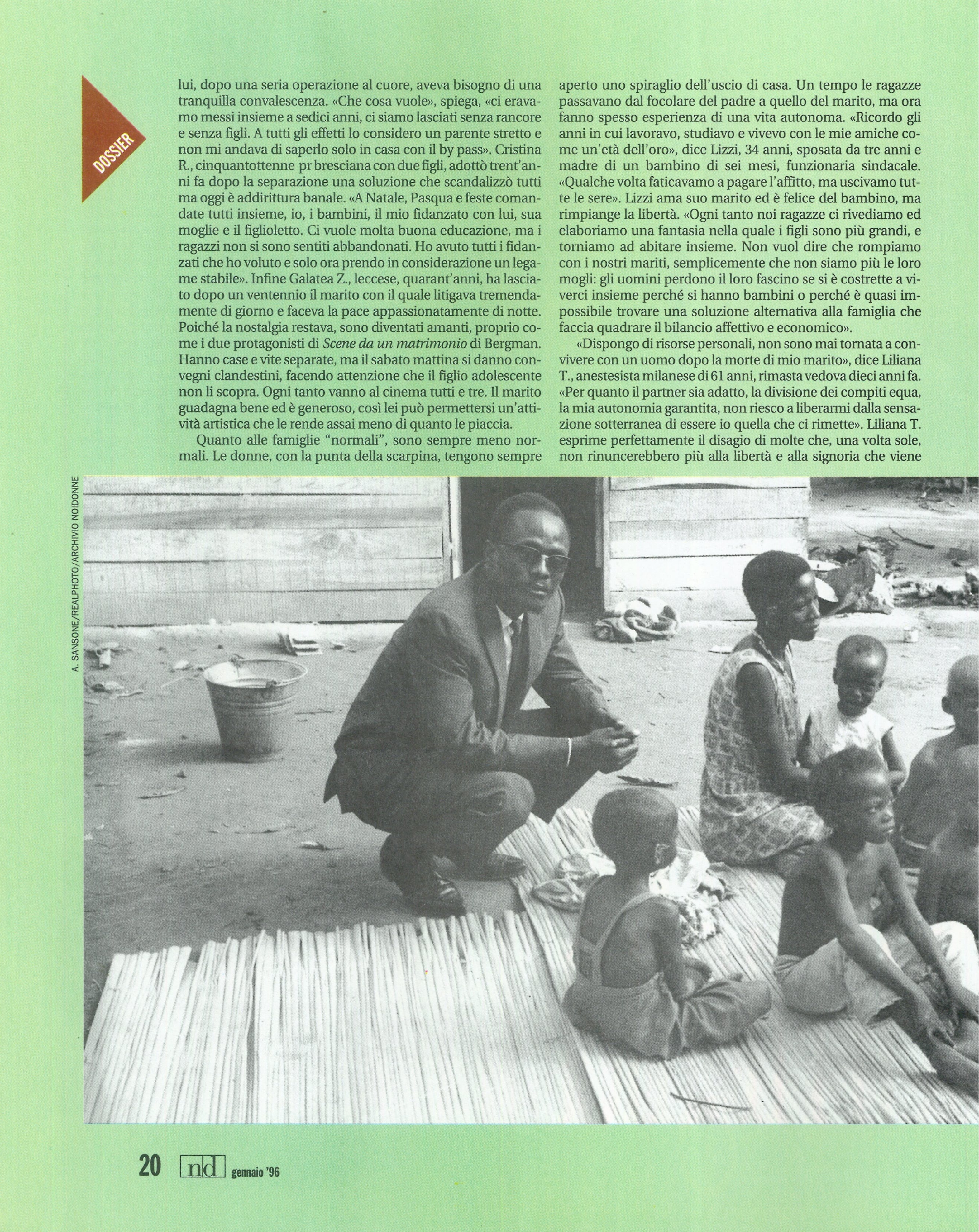 Foto: Famiglia passato futuro remoto