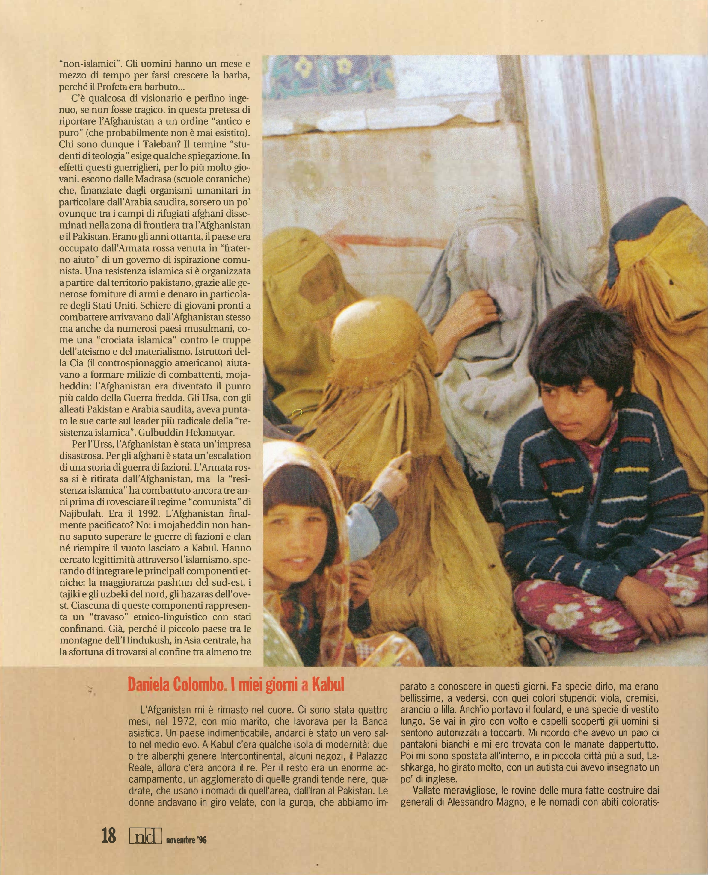 Foto: Da Pechino a Kabul