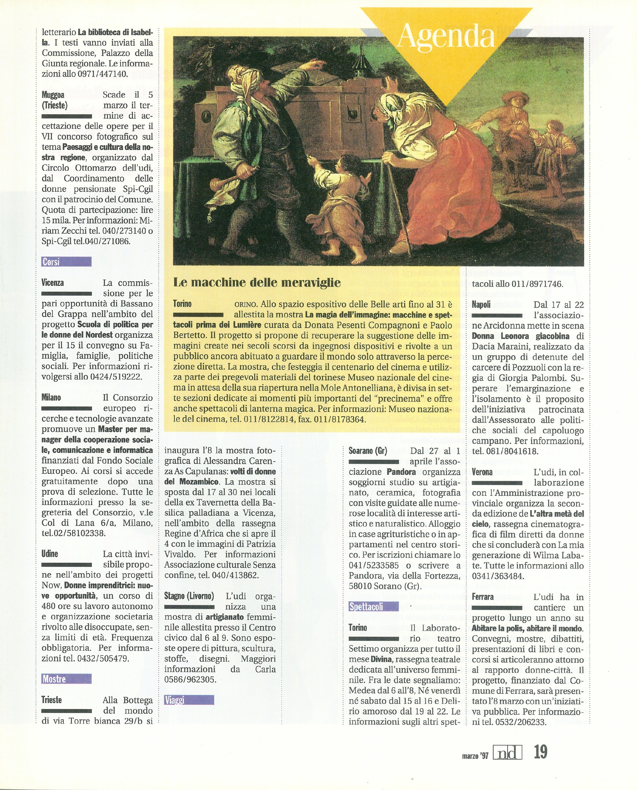 Foto: Un partito di doonne e di uomini