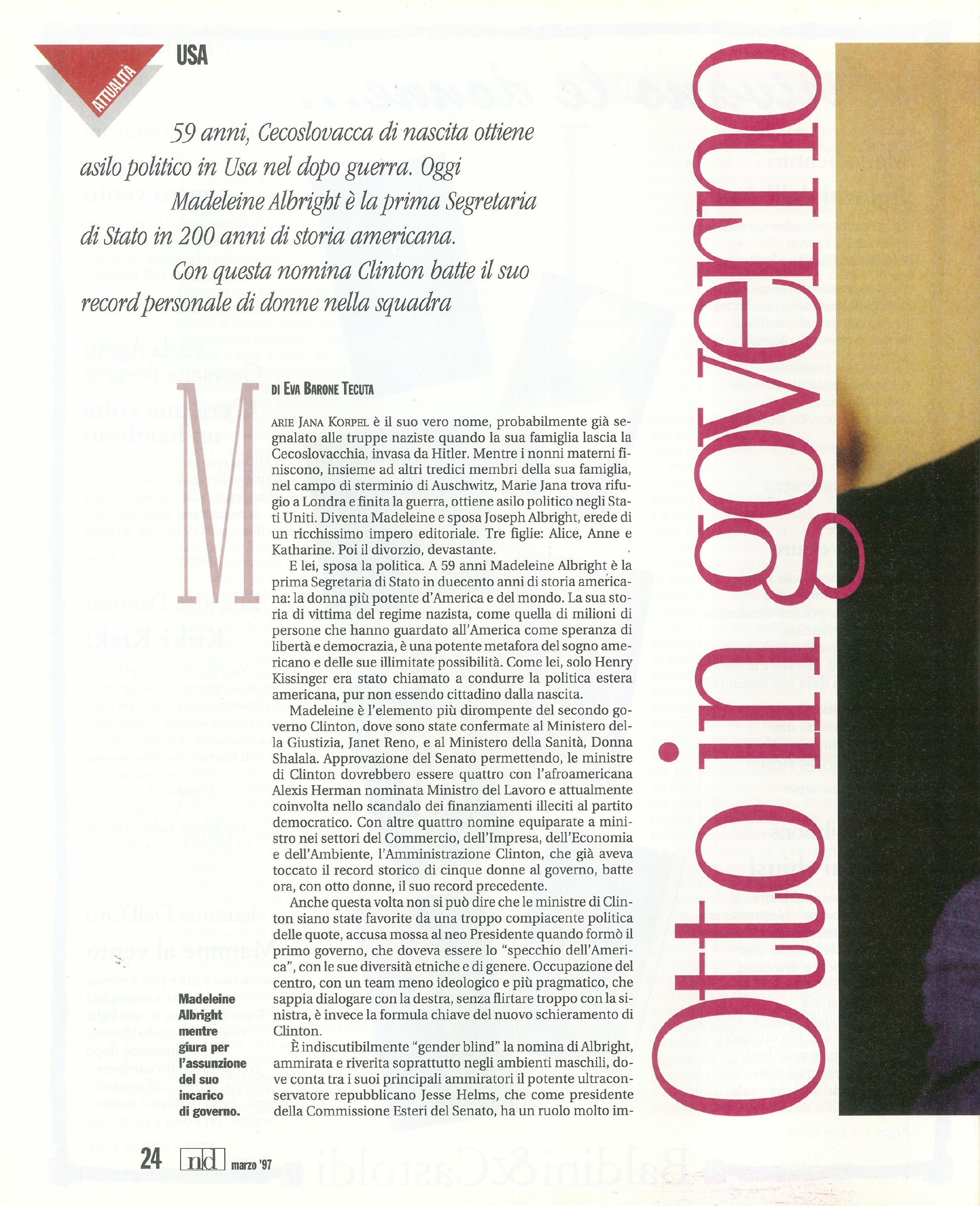Foto: Un partito di doonne e di uomini