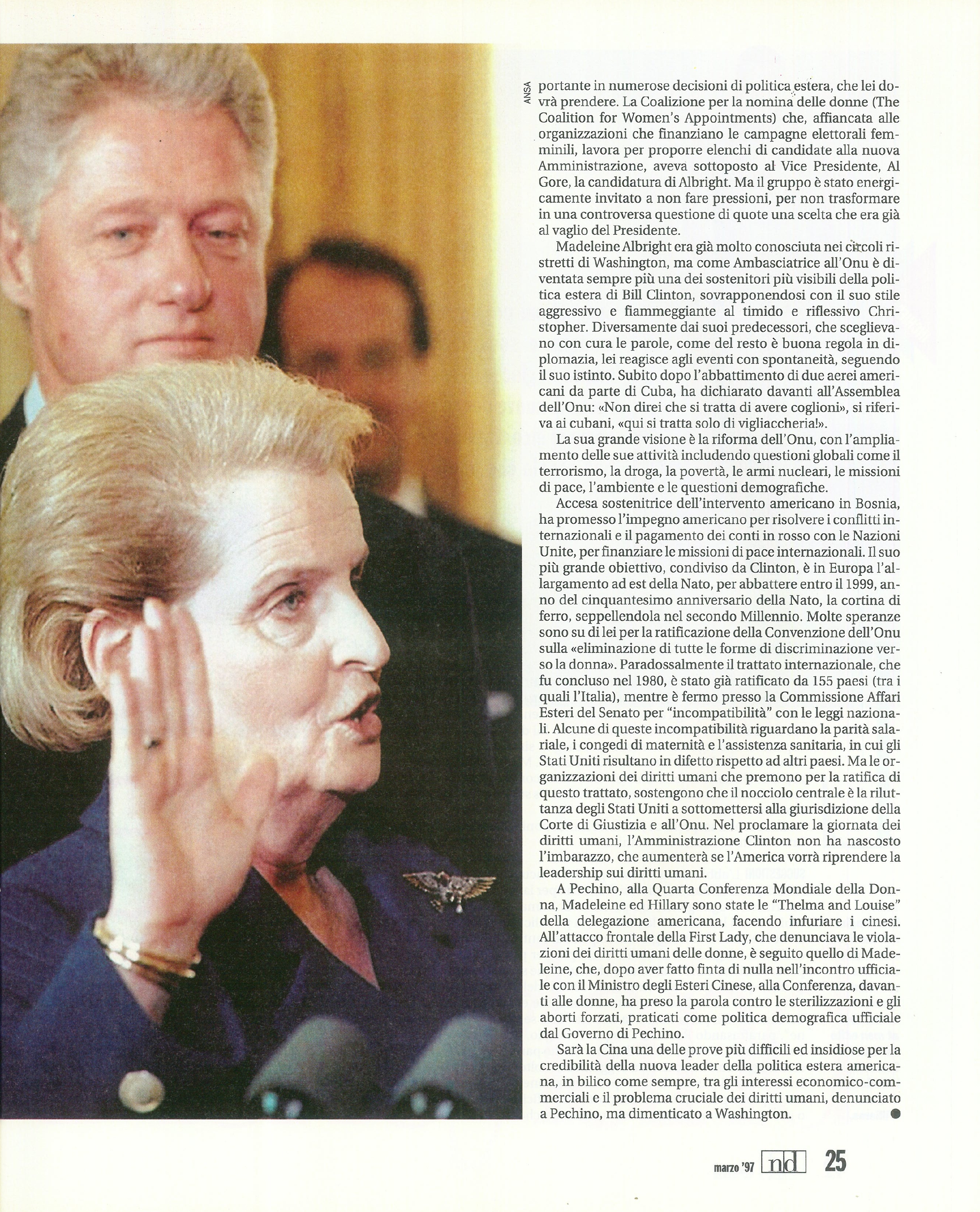 Foto: Un partito di doonne e di uomini