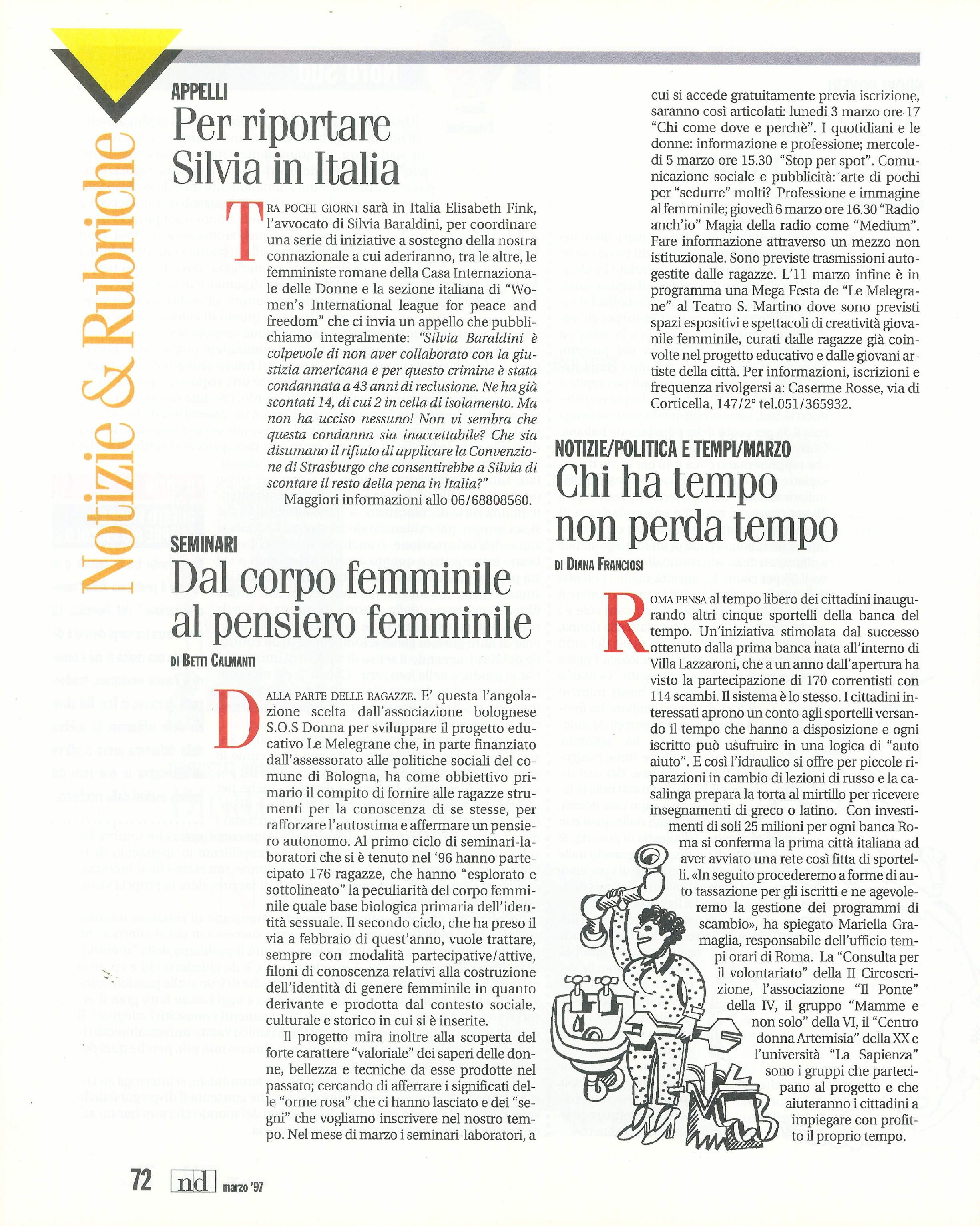 Foto: Un partito di doonne e di uomini