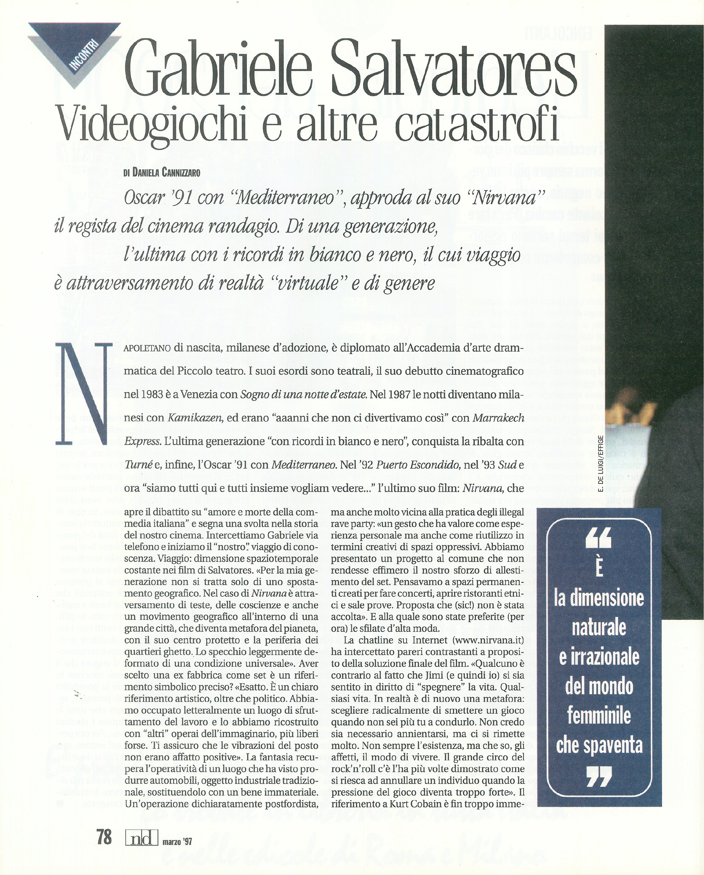 Foto: Un partito di doonne e di uomini