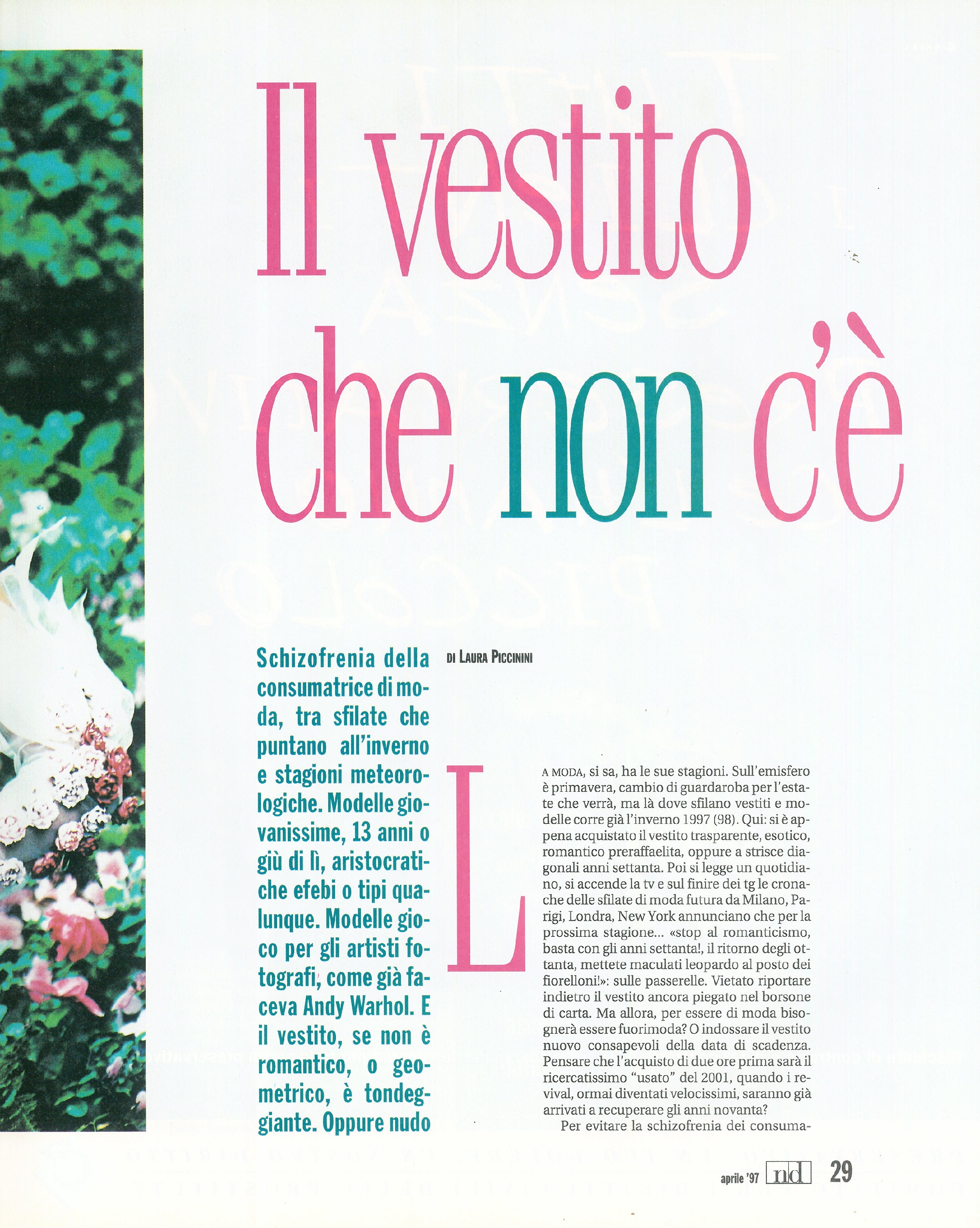 Foto: Bello e possibile