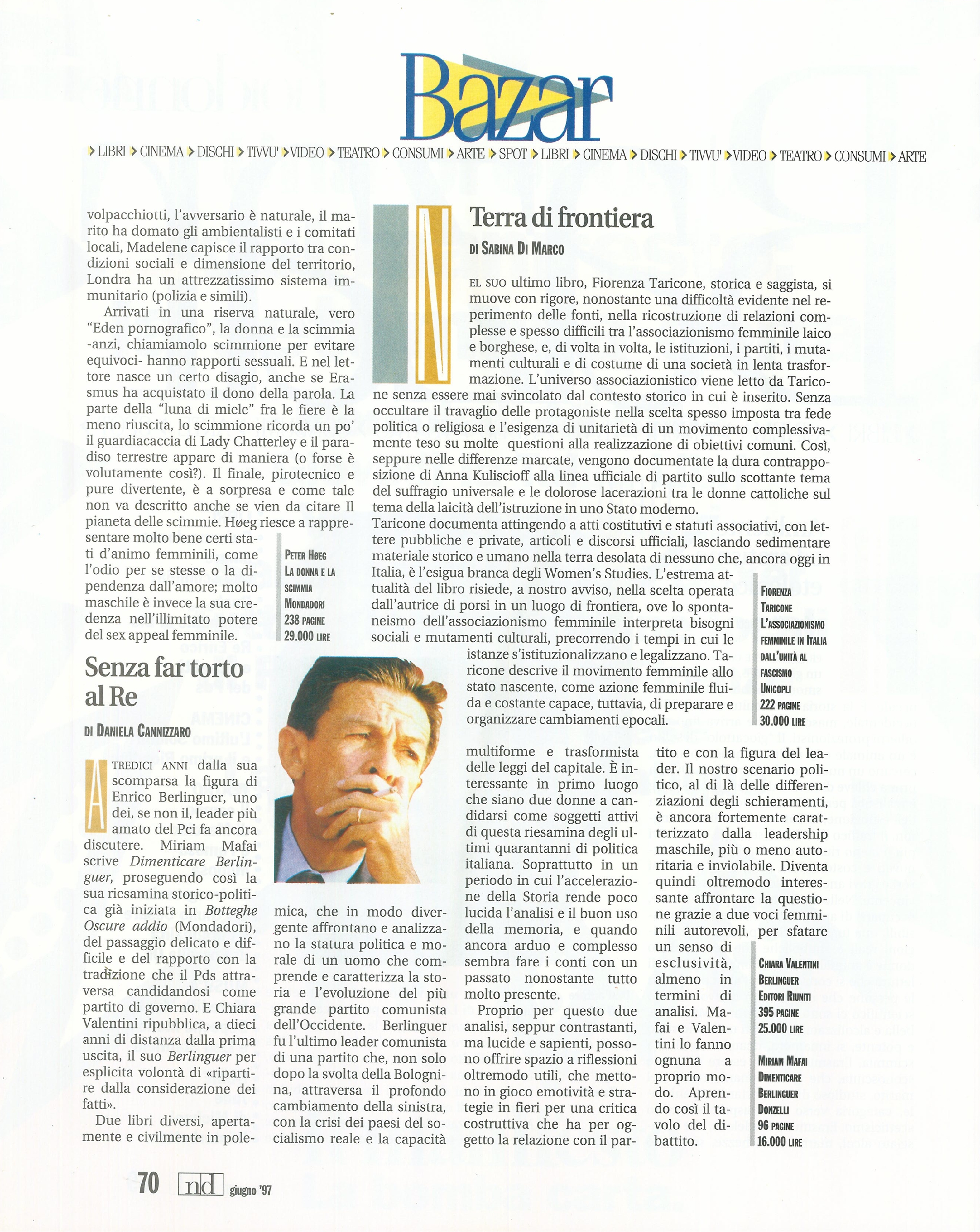 Foto: Ricomincio da Blair