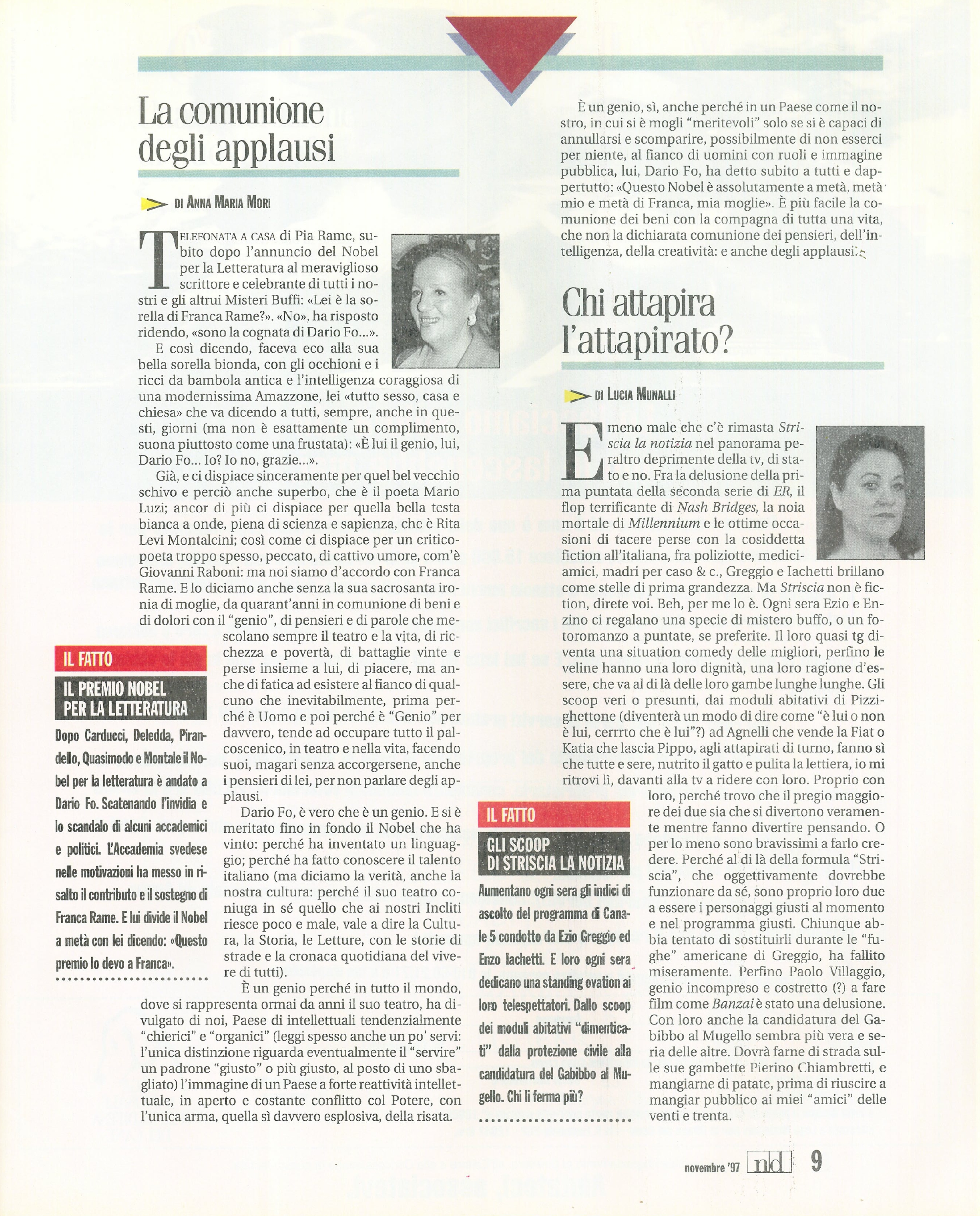 Foto: Le scelte di Francesca