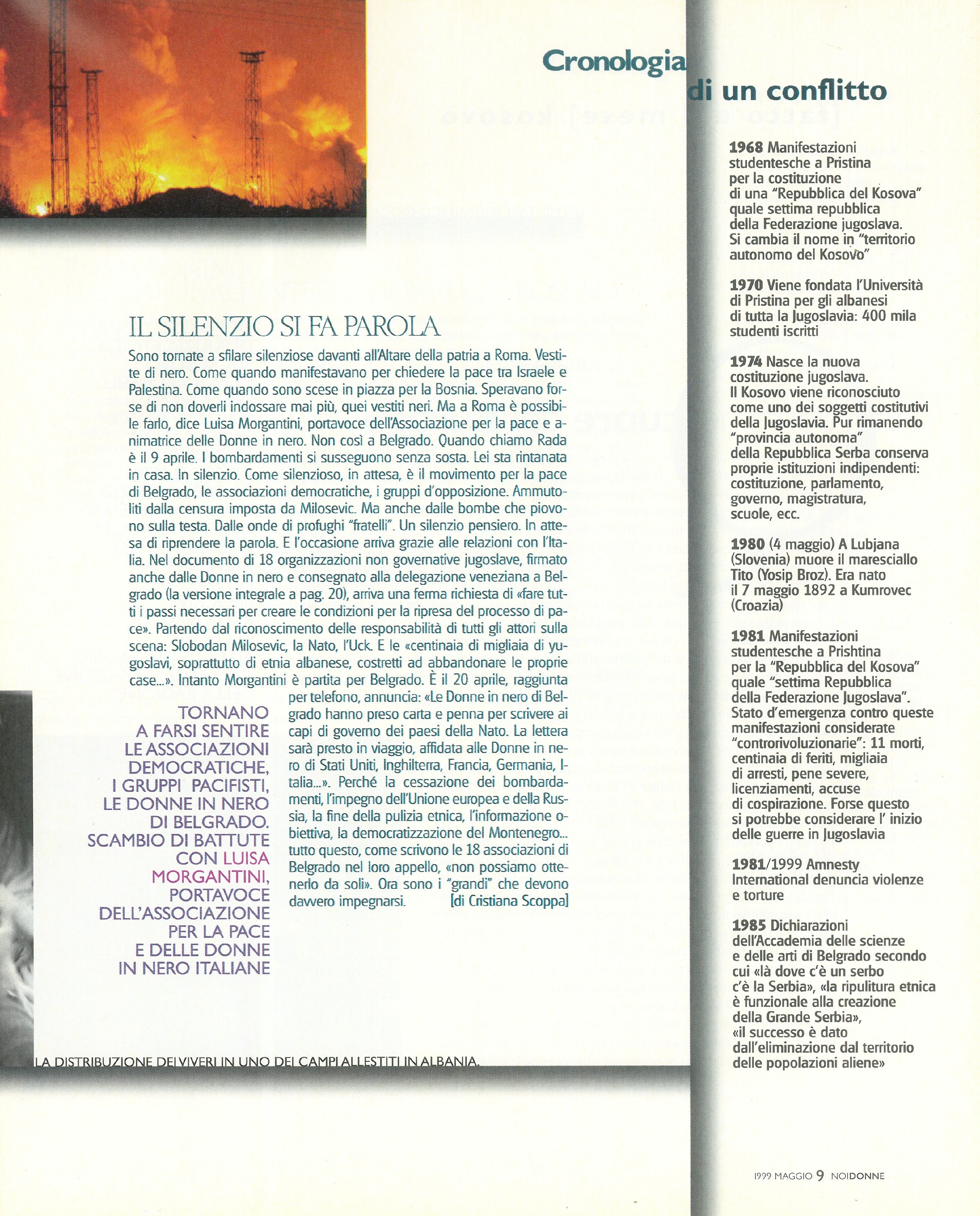 Foto: Guerra pace