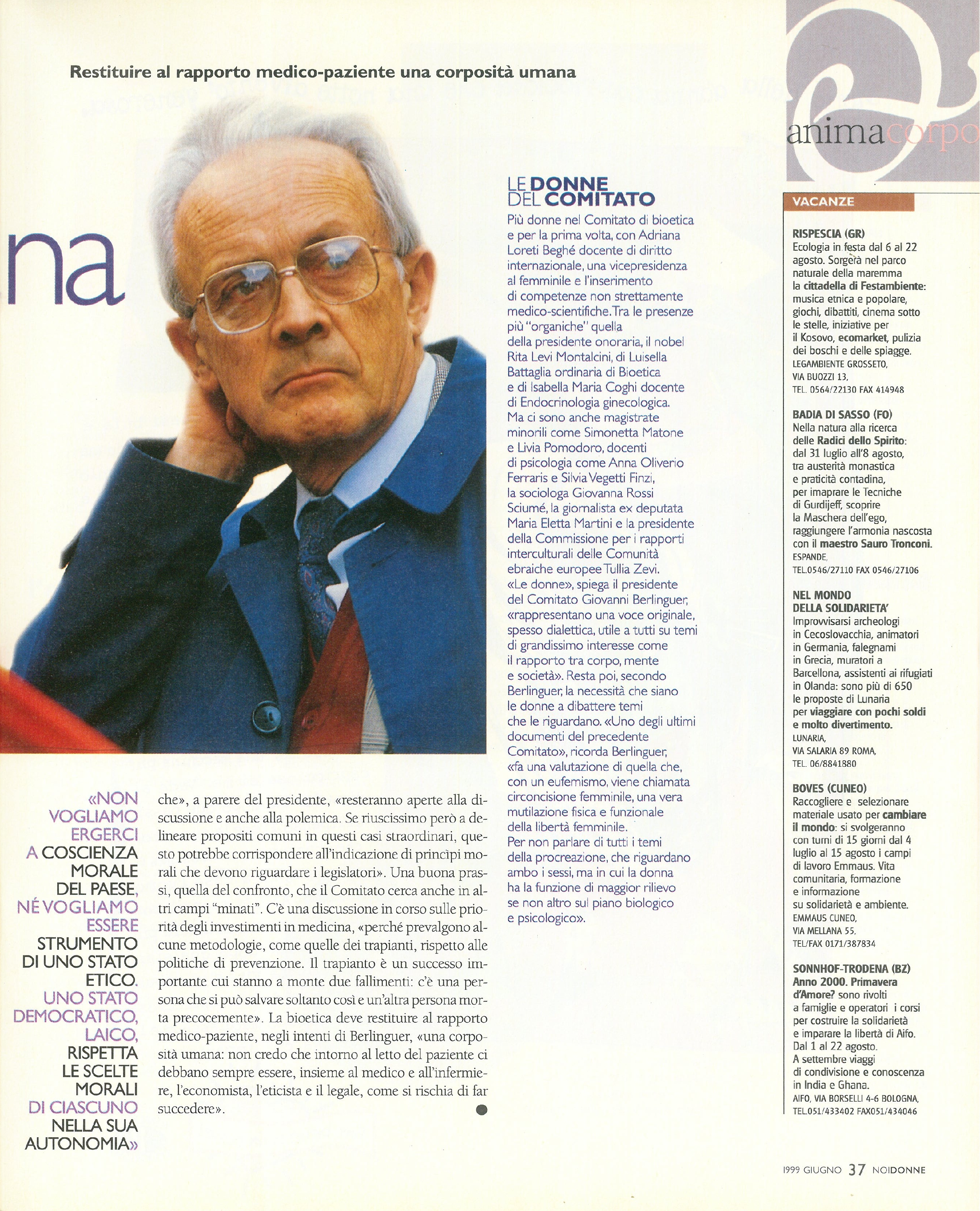 Foto: Vite senza tregua