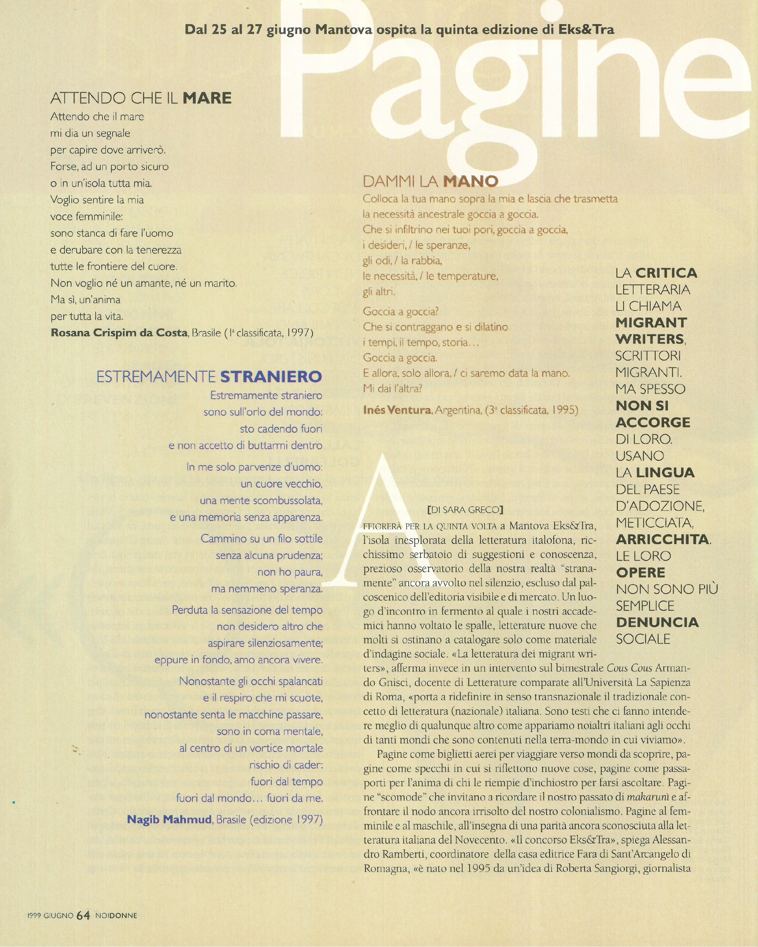 Foto: Vite senza tregua
