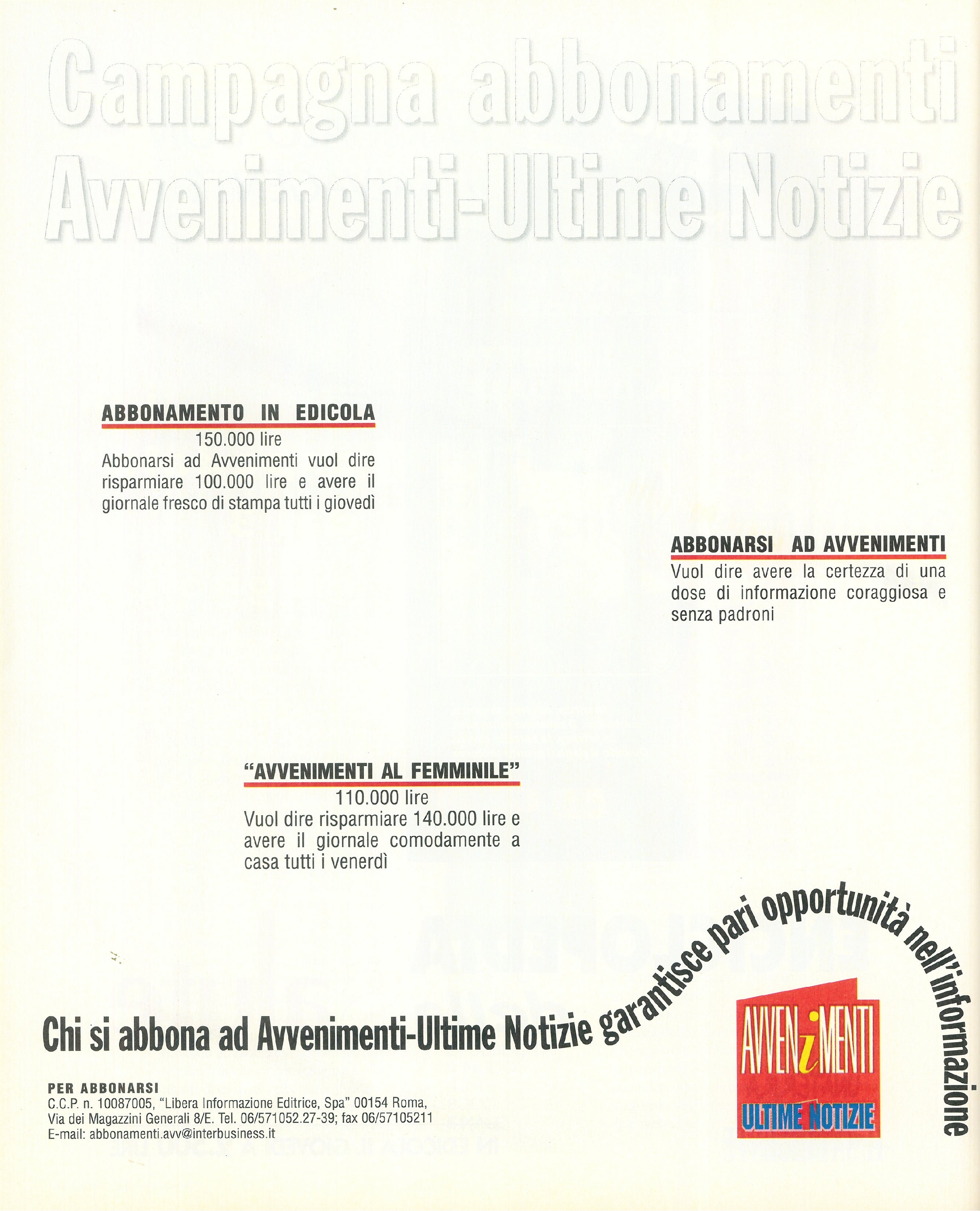 Foto: Vite senza tregua