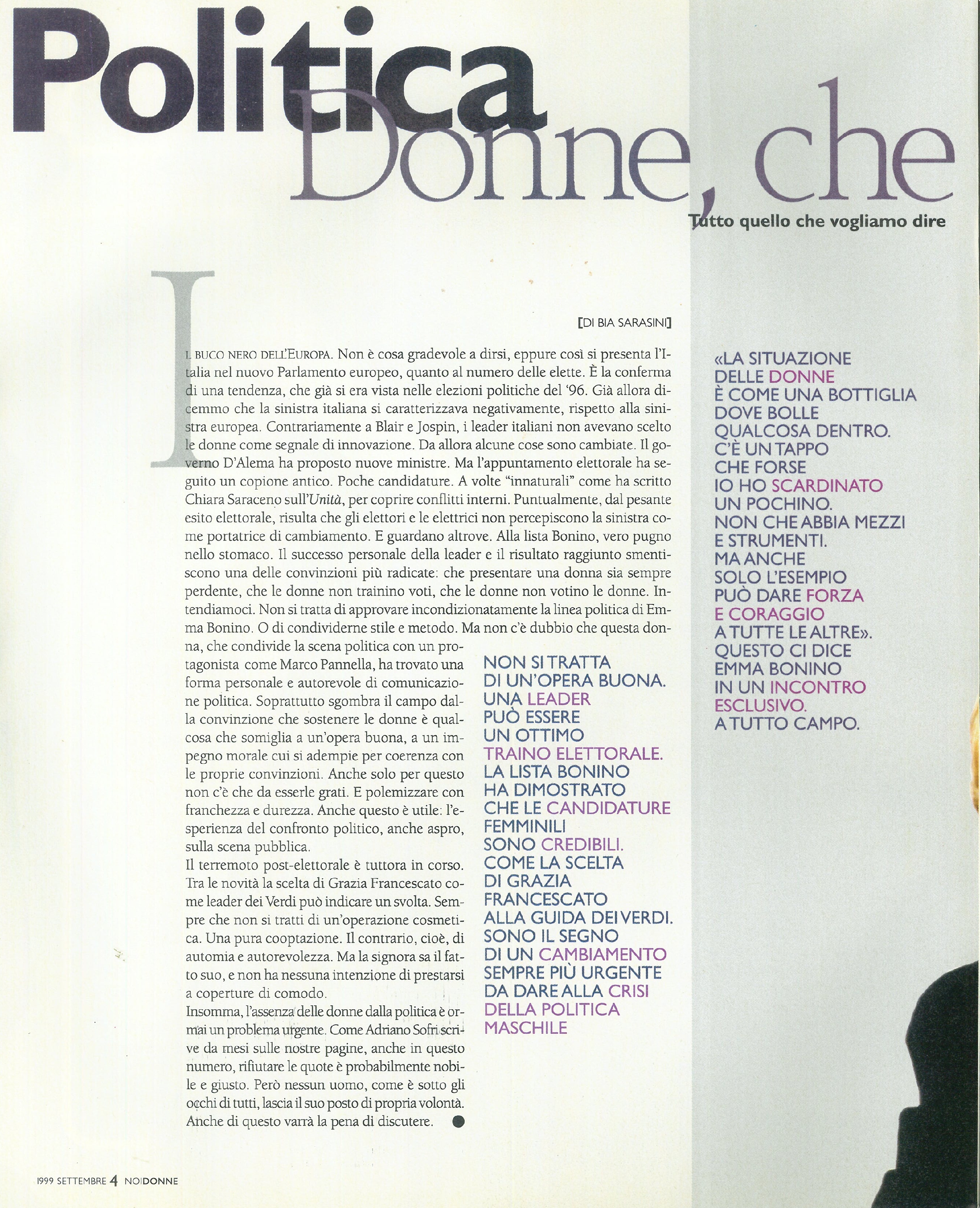 Foto: Effetto Bonino