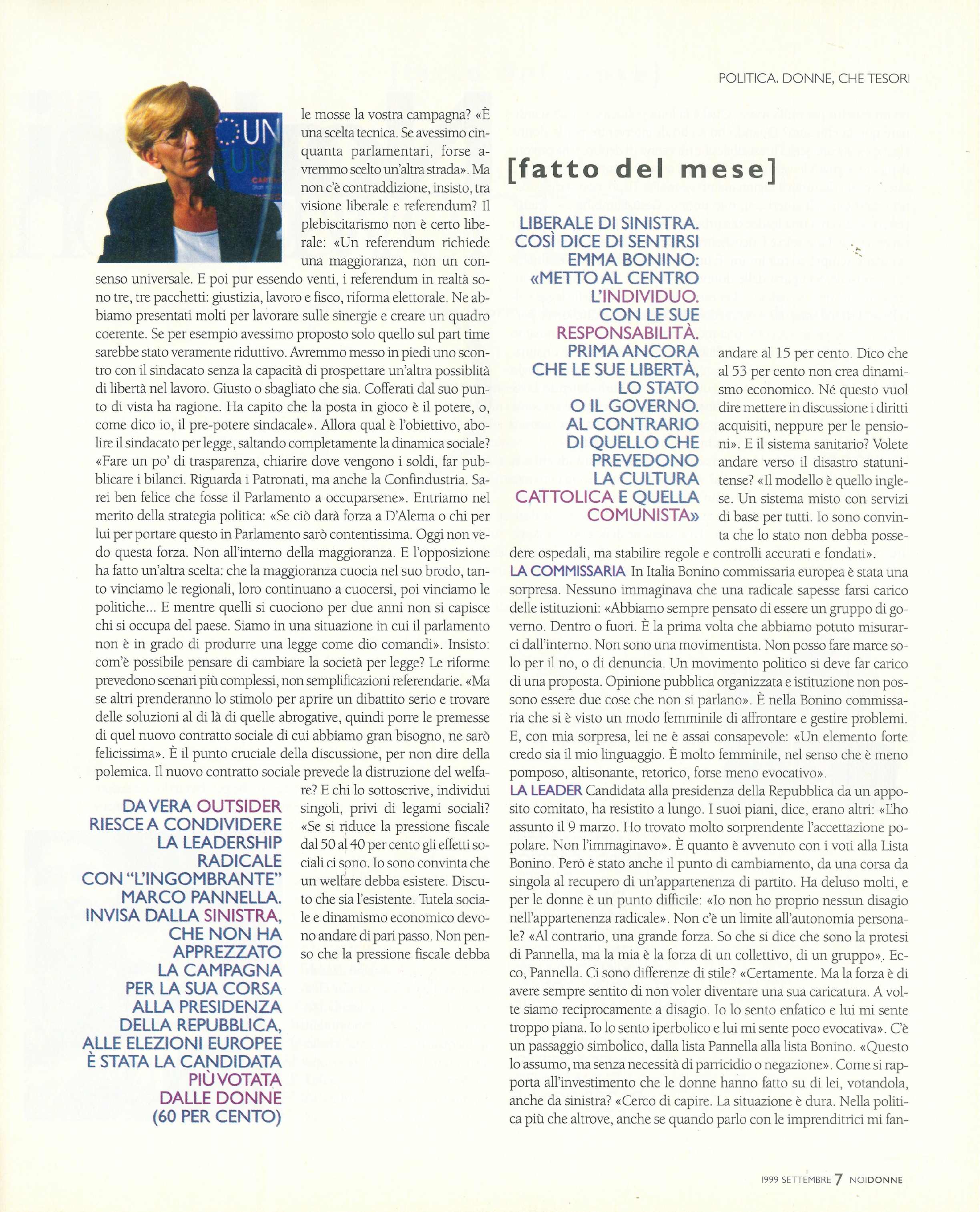 Foto: Effetto Bonino