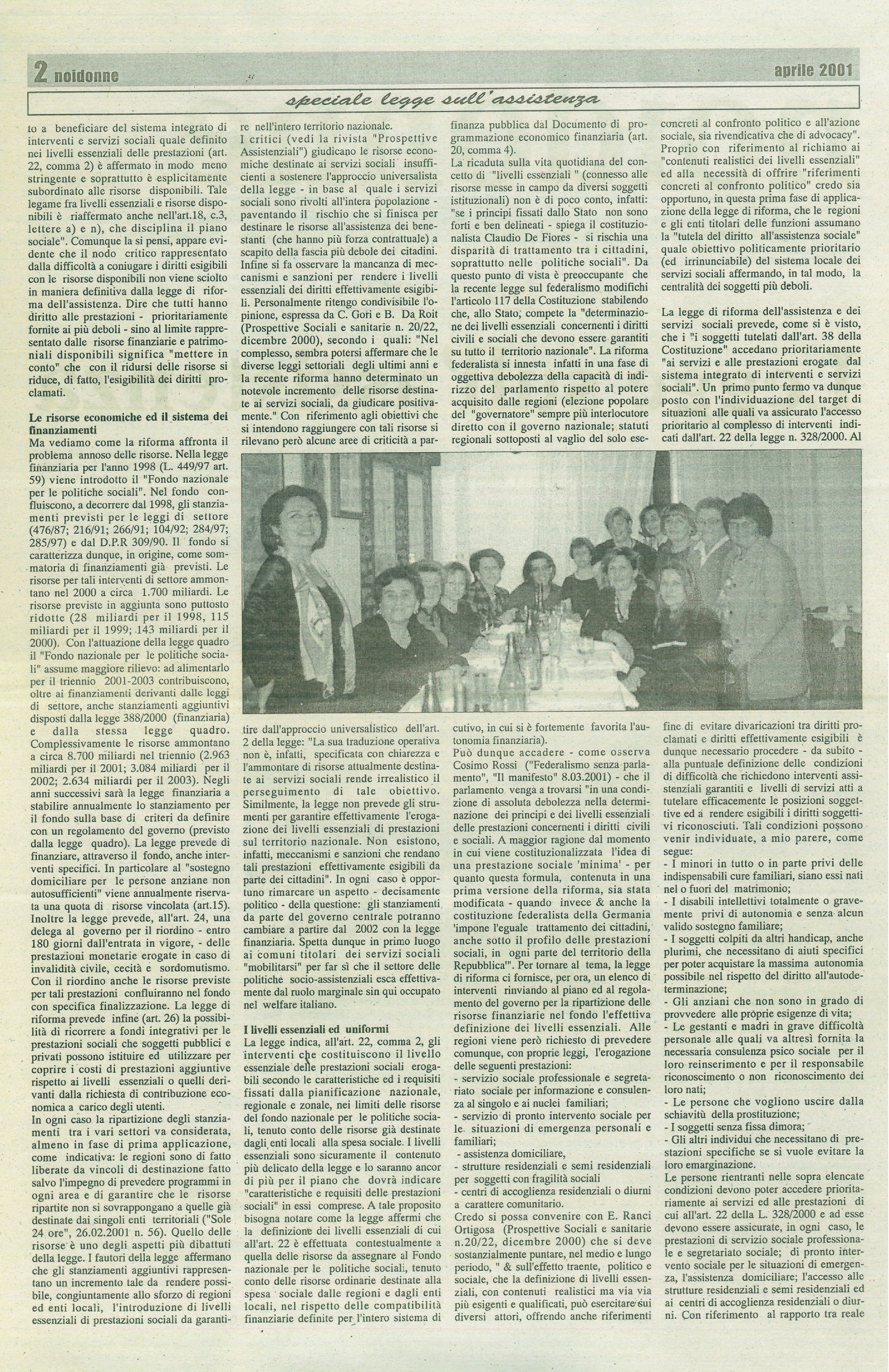 Foto: La legge sull'assistenza