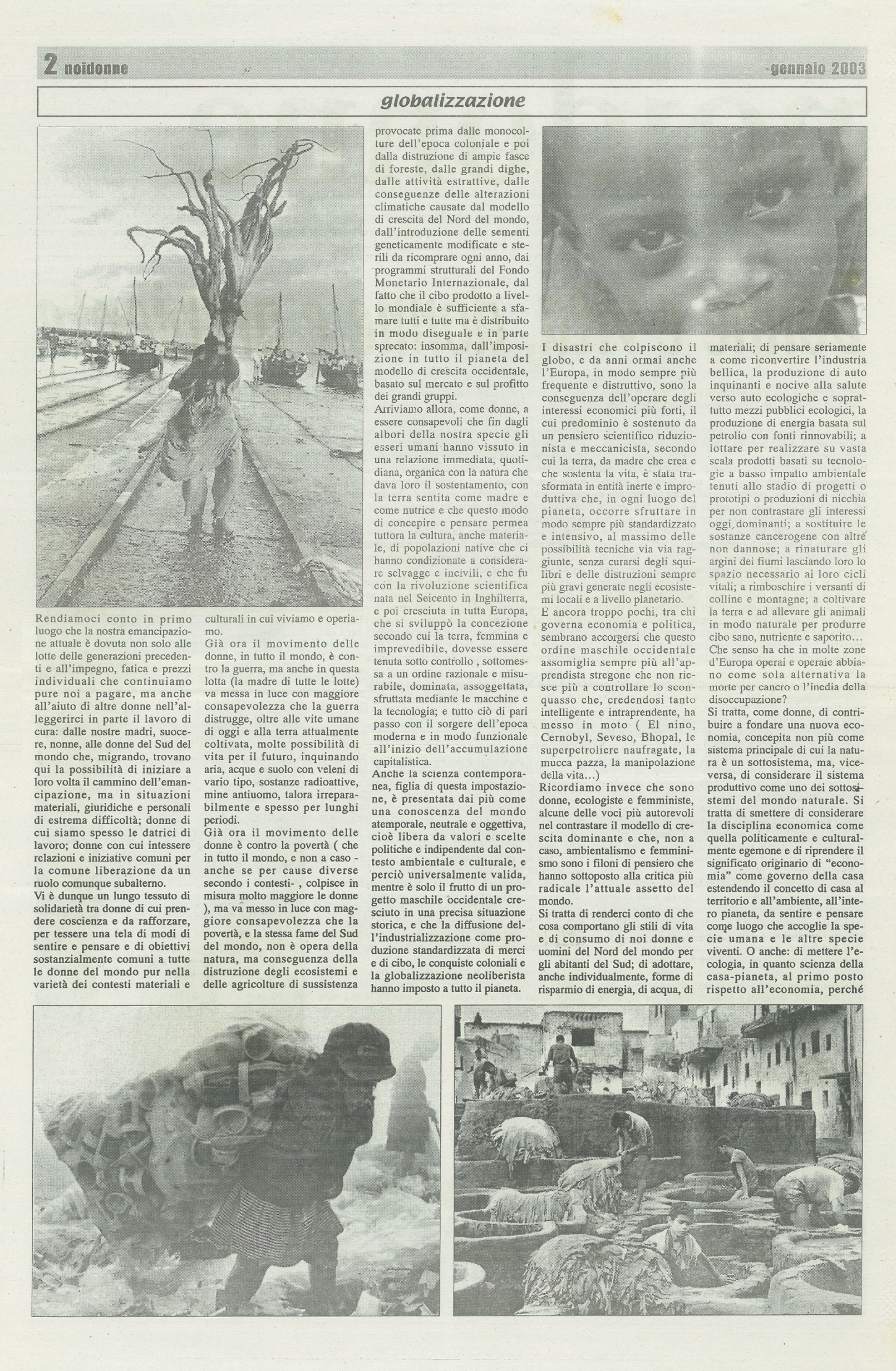 Foto: Donne e vita, donne e ambiente