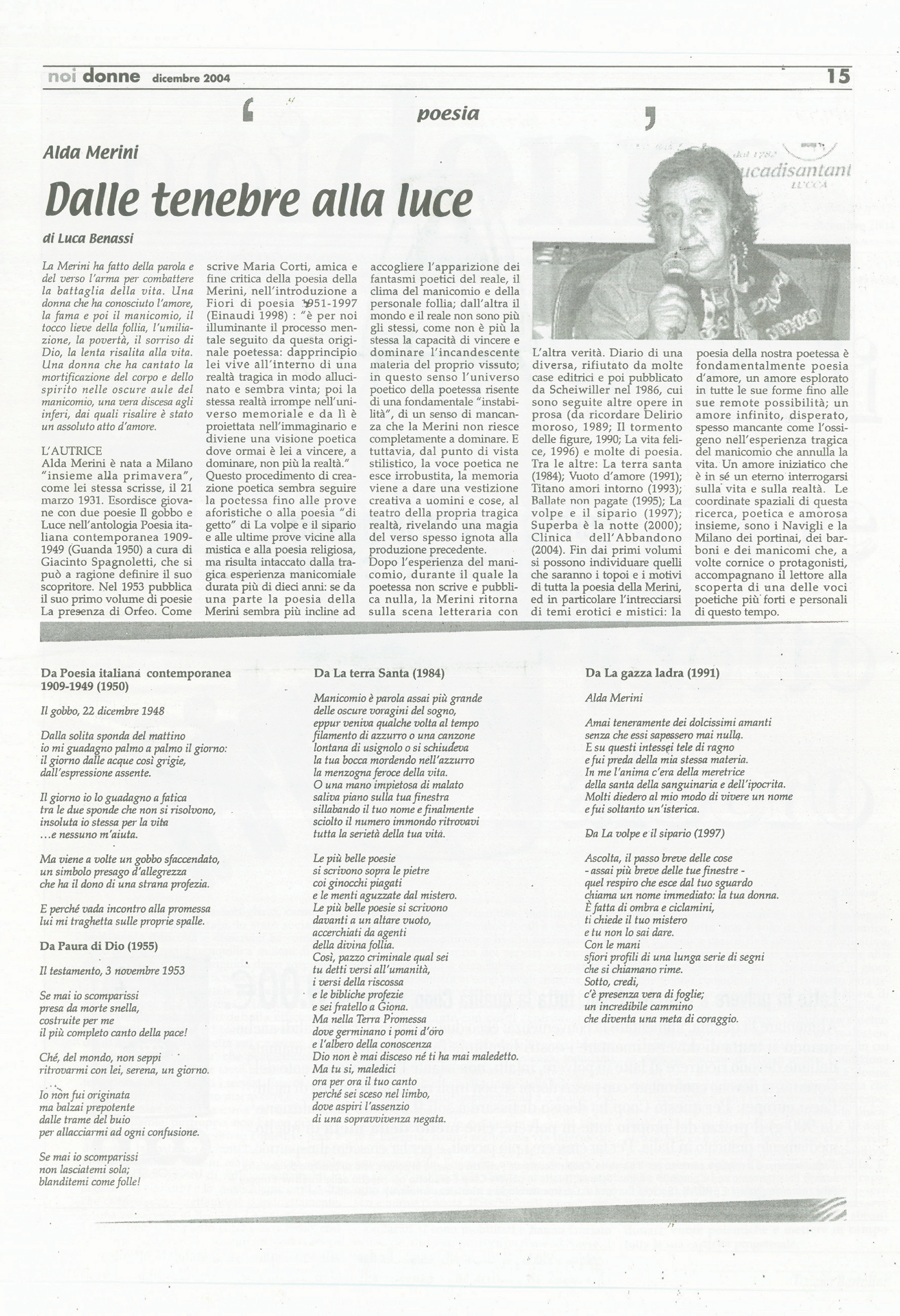 Foto: Coriandoli di welfare state