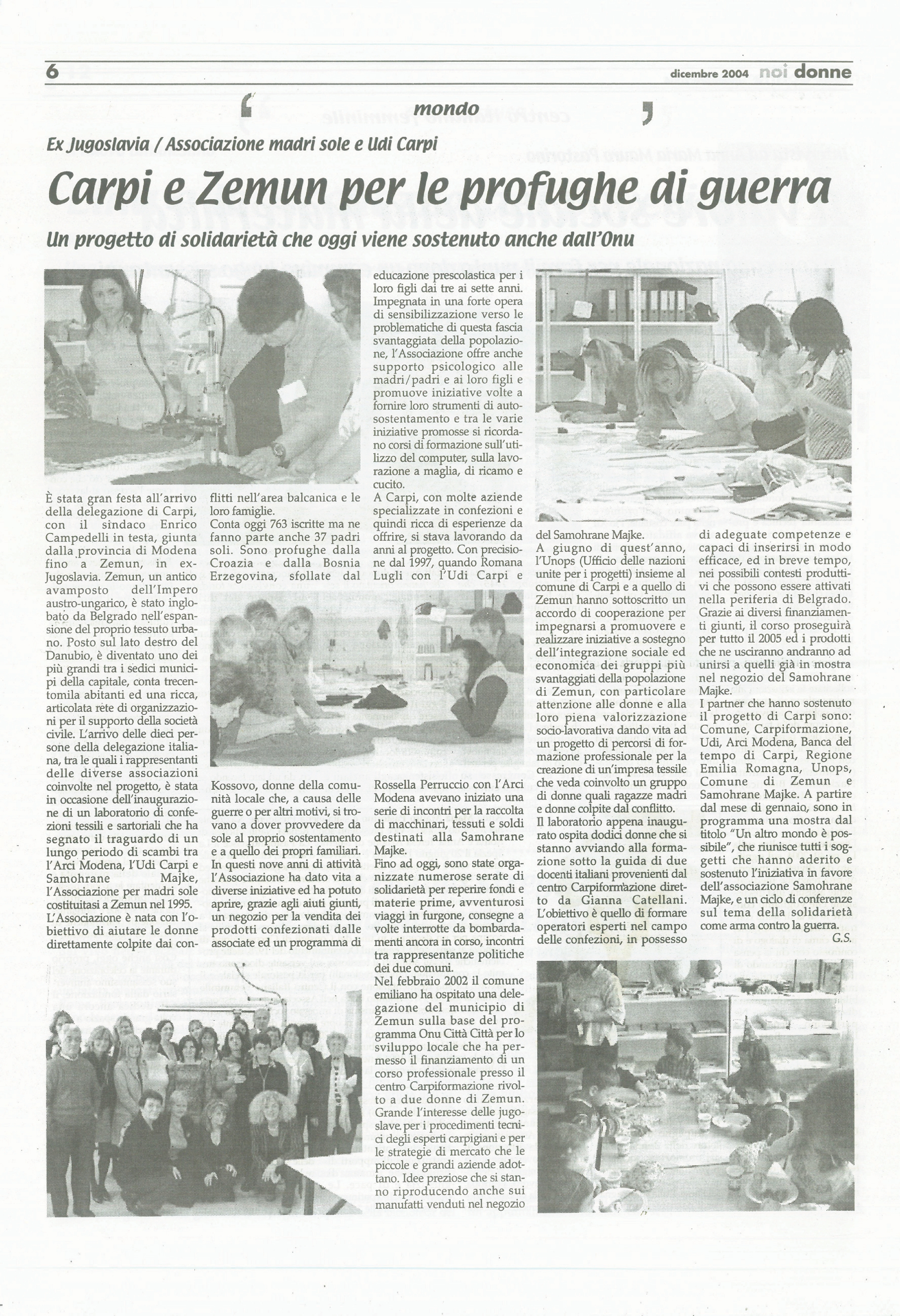 Foto: Coriandoli di welfare state