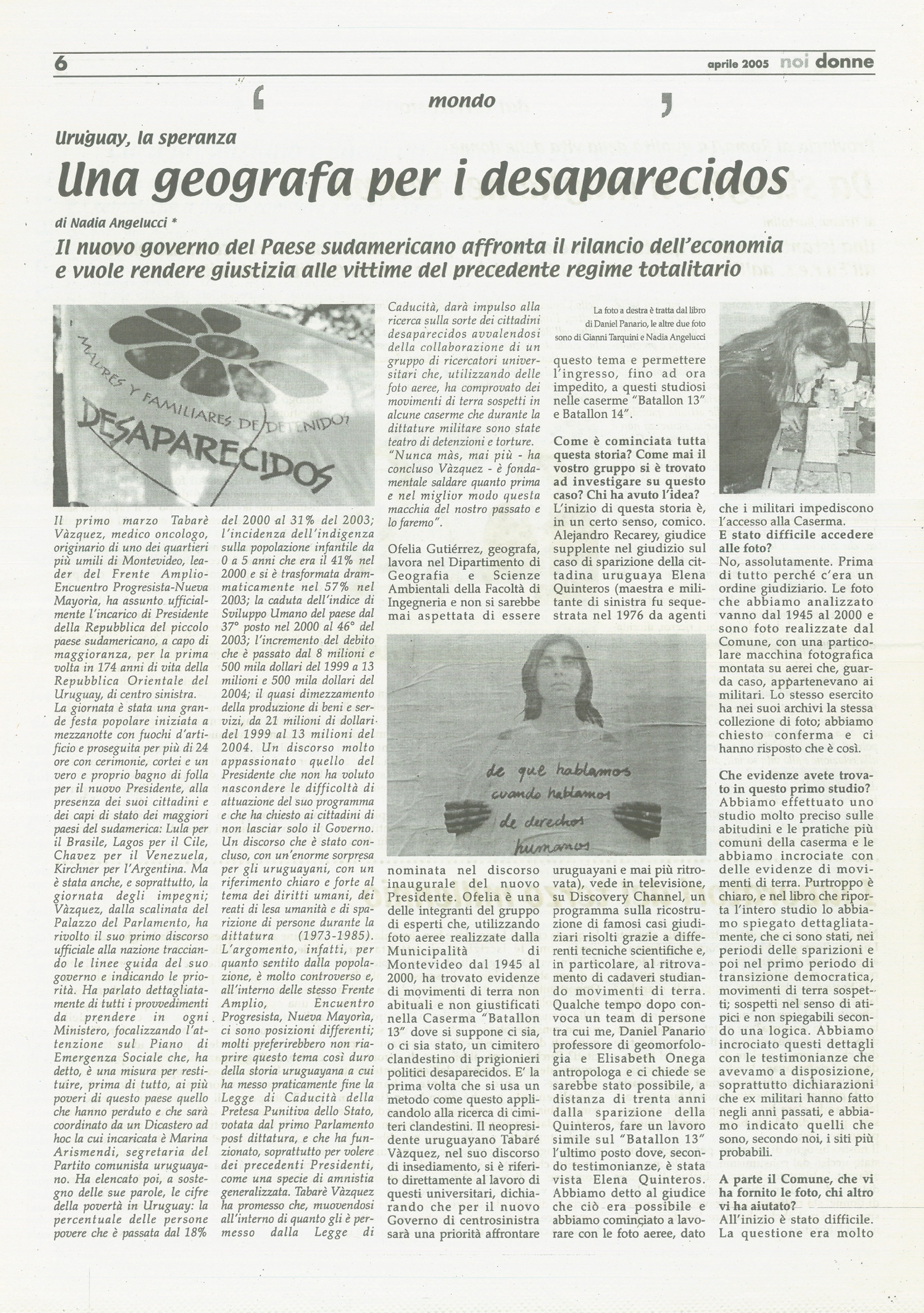 Foto: Costituzione stracciata