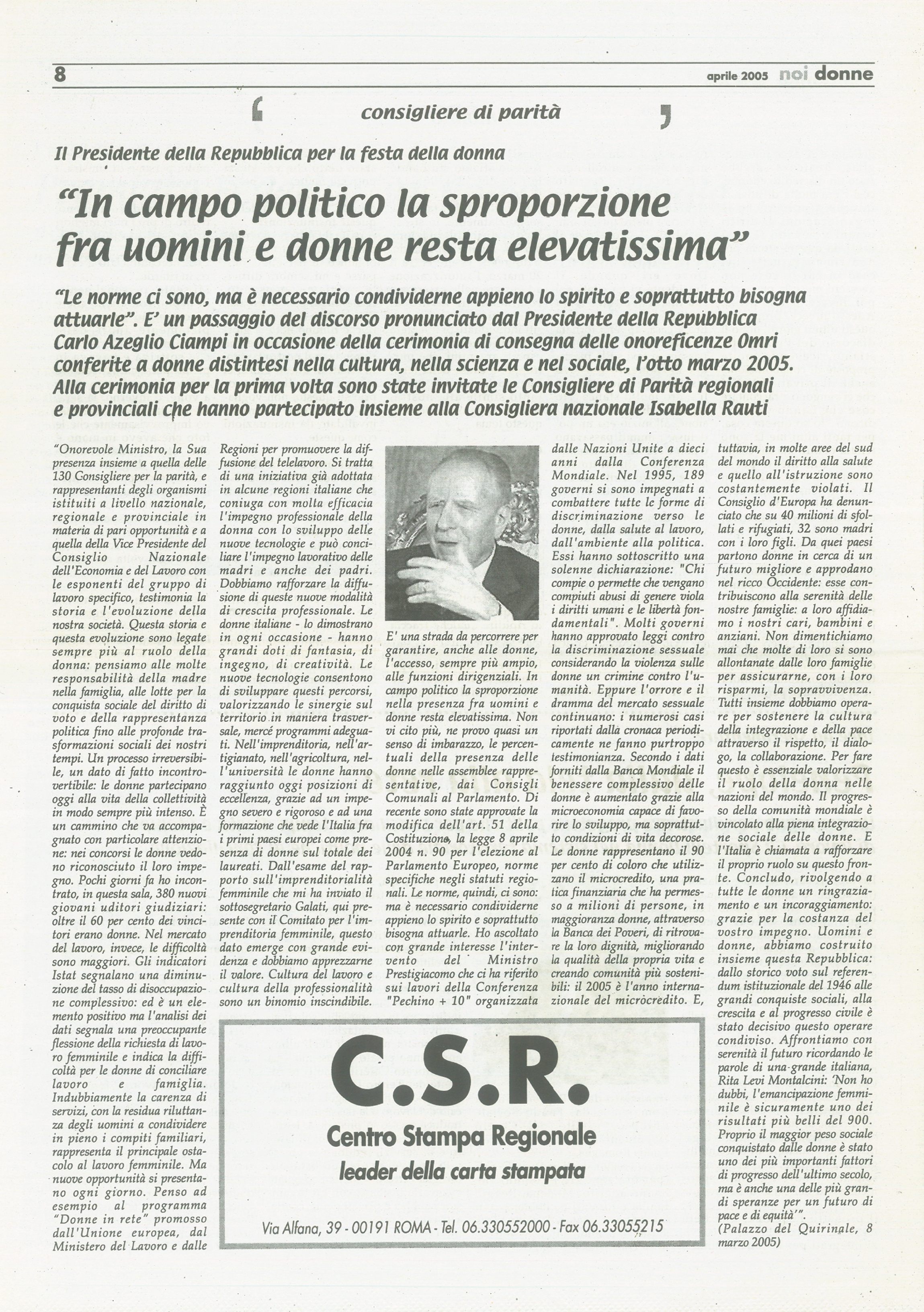 Foto: Costituzione stracciata