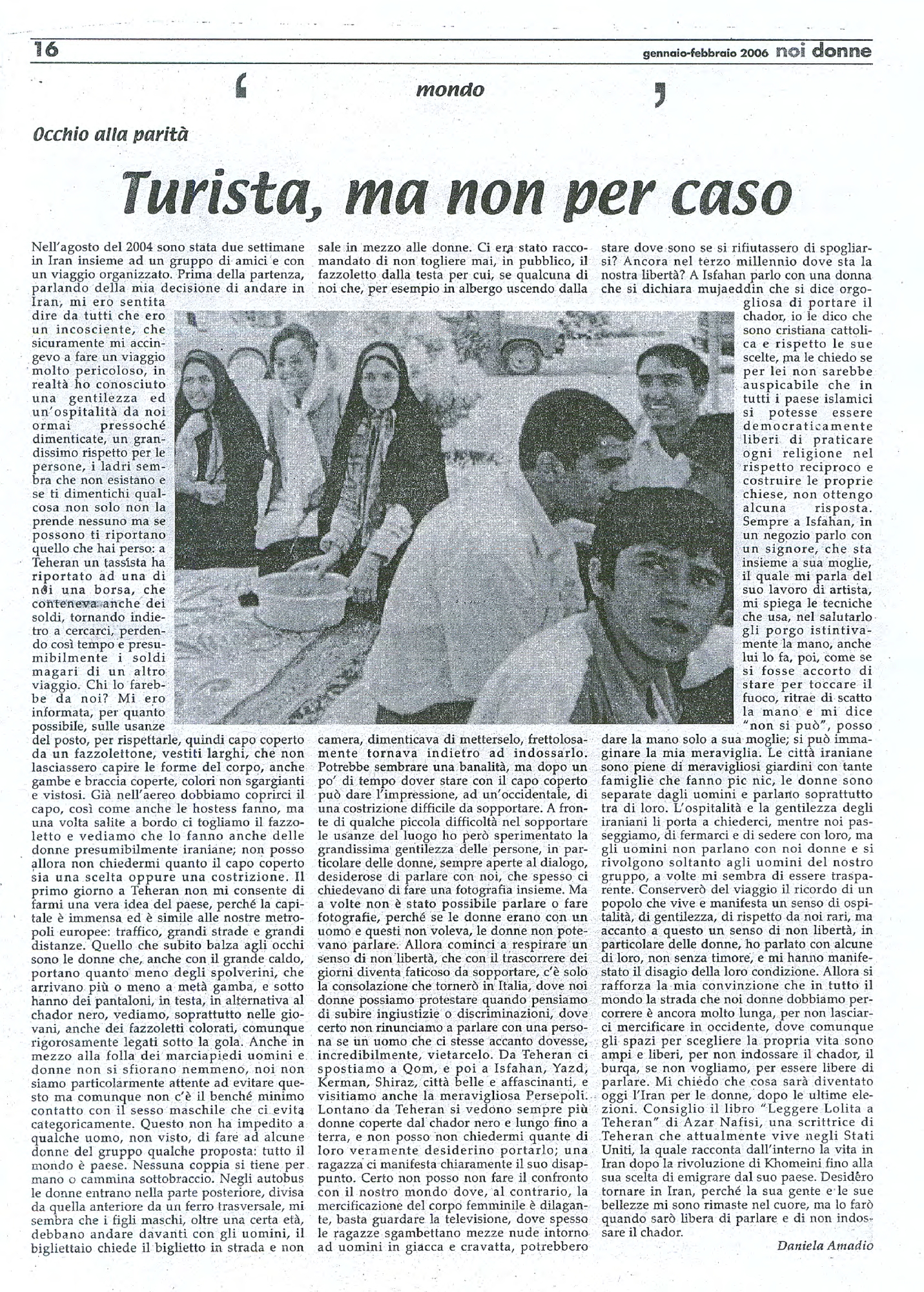 Foto: Di nuovo in piazza. 14 gennaio 2006: Usciamo dal silenzio