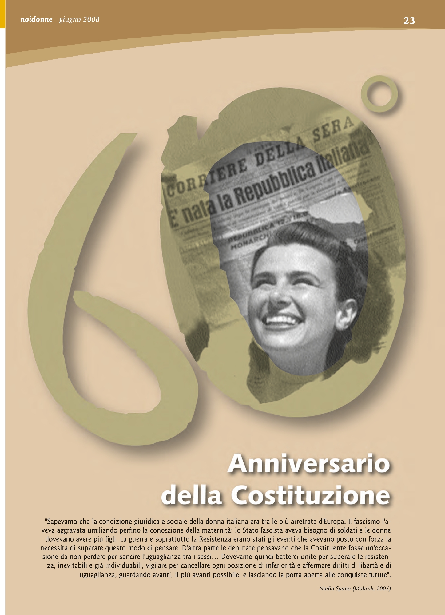 Foto: 1948-2008: 60 anni di Sana e robusto Costituzione. Perchè cambiarla?