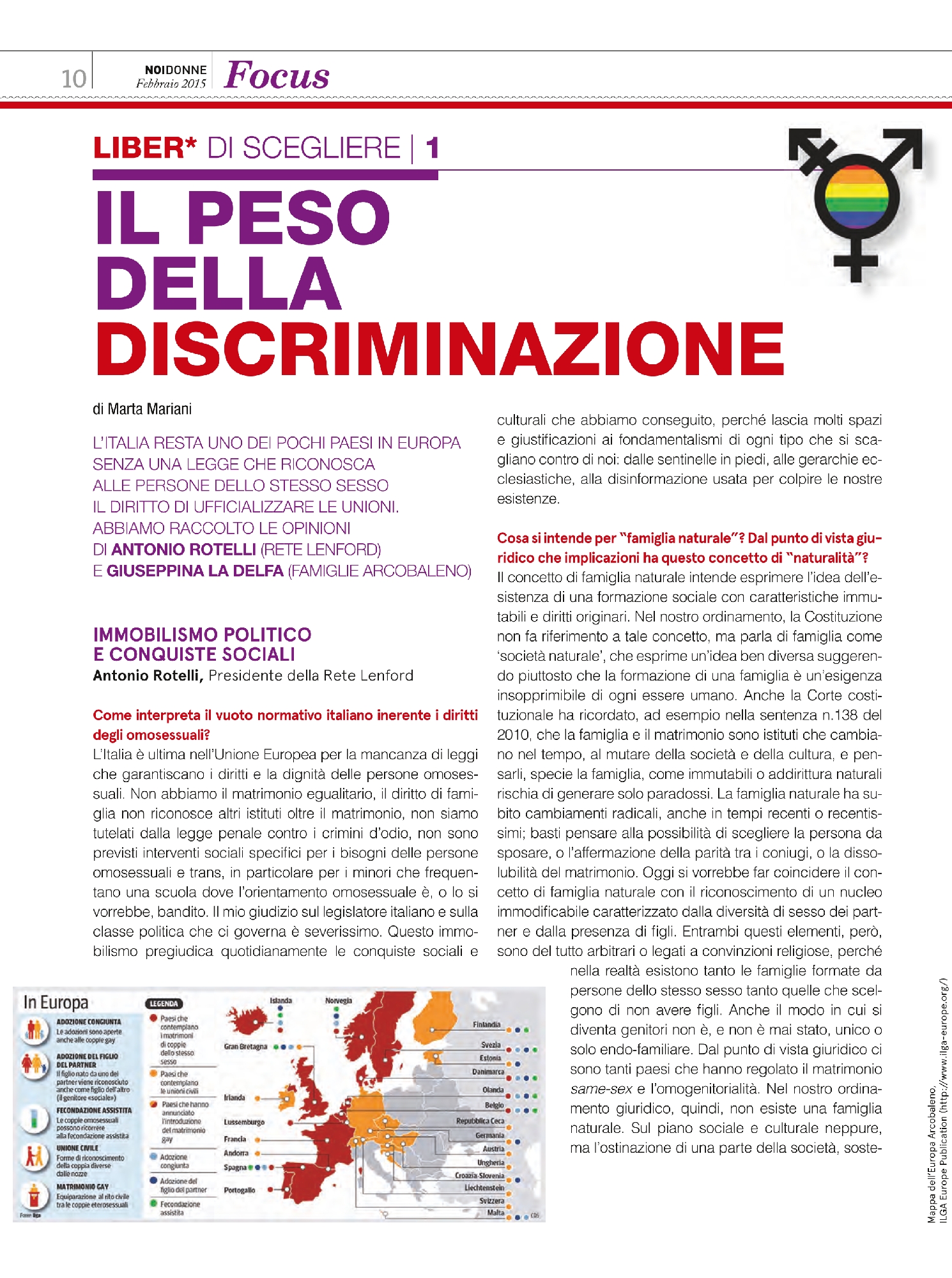 Foto: Libere/i di scegliere: gay lesbo Lgbt - Speciale Rebibbia