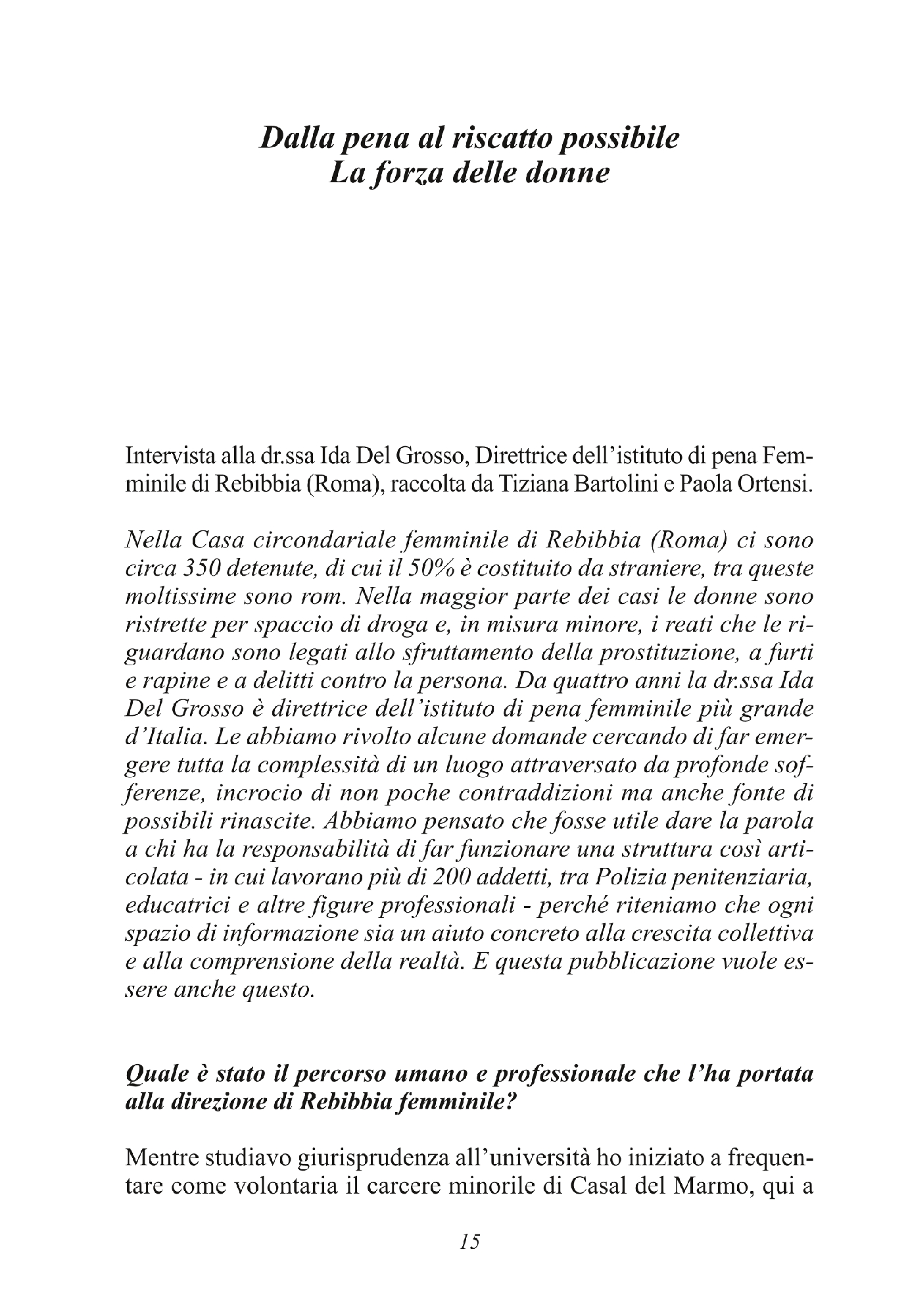 Foto: A MANO LIBERA (Progetto Rebibbia)