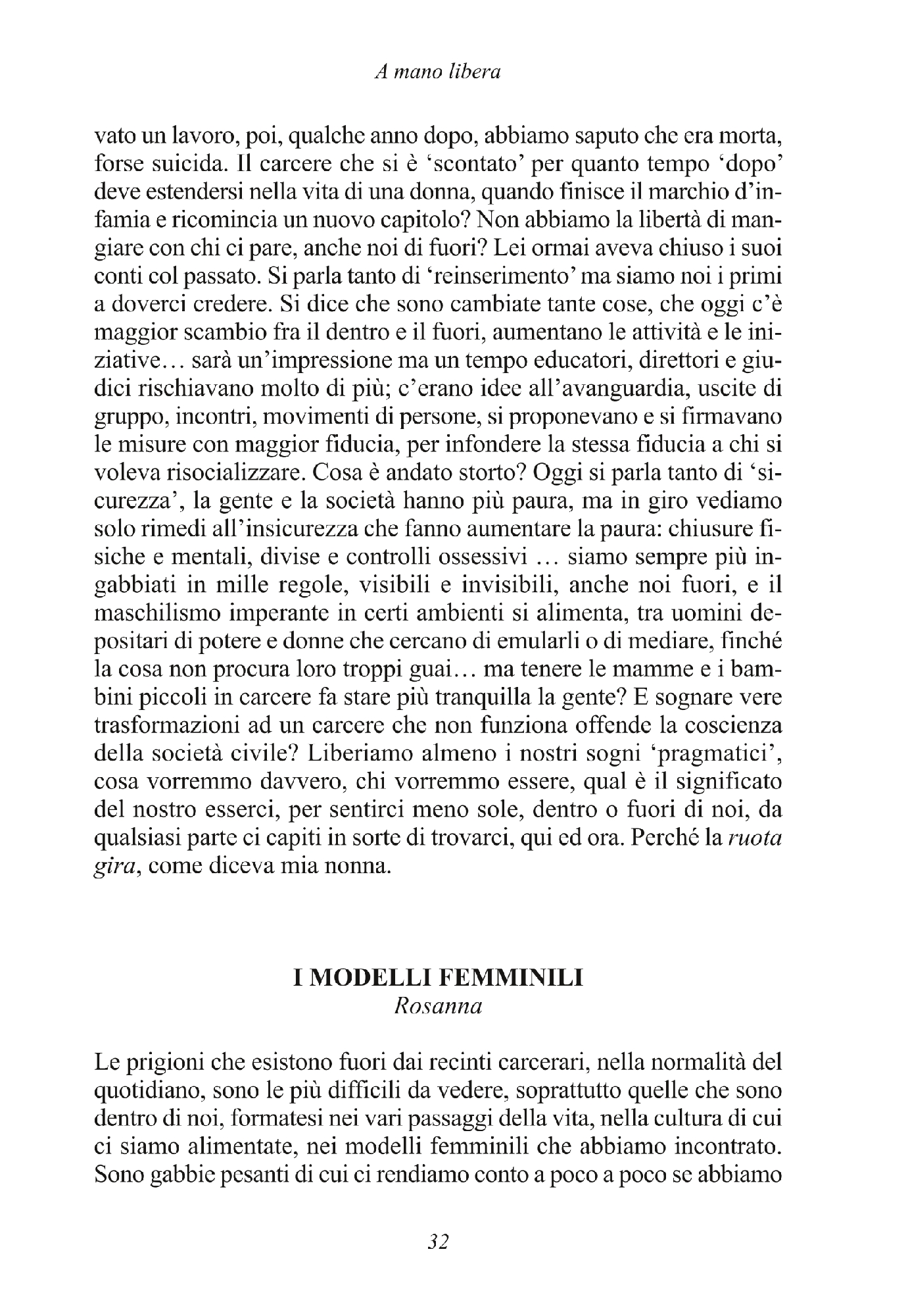 Foto: A MANO LIBERA (Progetto Rebibbia)