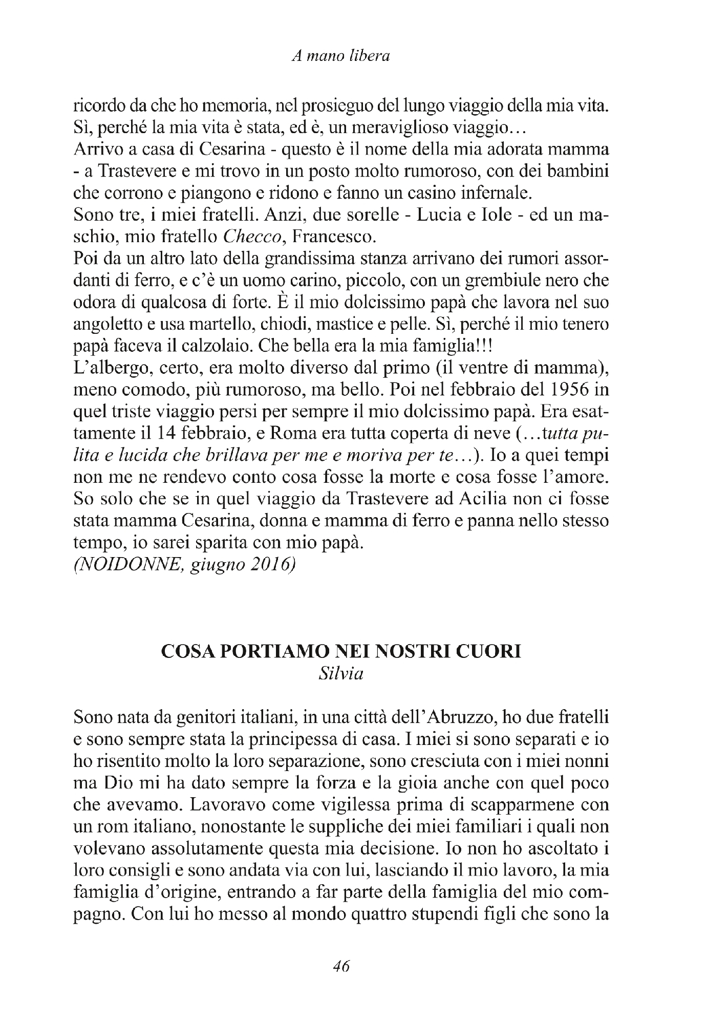 Foto: A MANO LIBERA (Progetto Rebibbia)