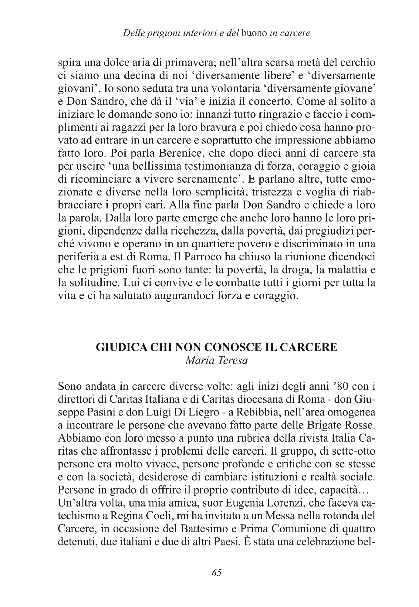 Foto: A MANO LIBERA (Progetto Rebibbia)