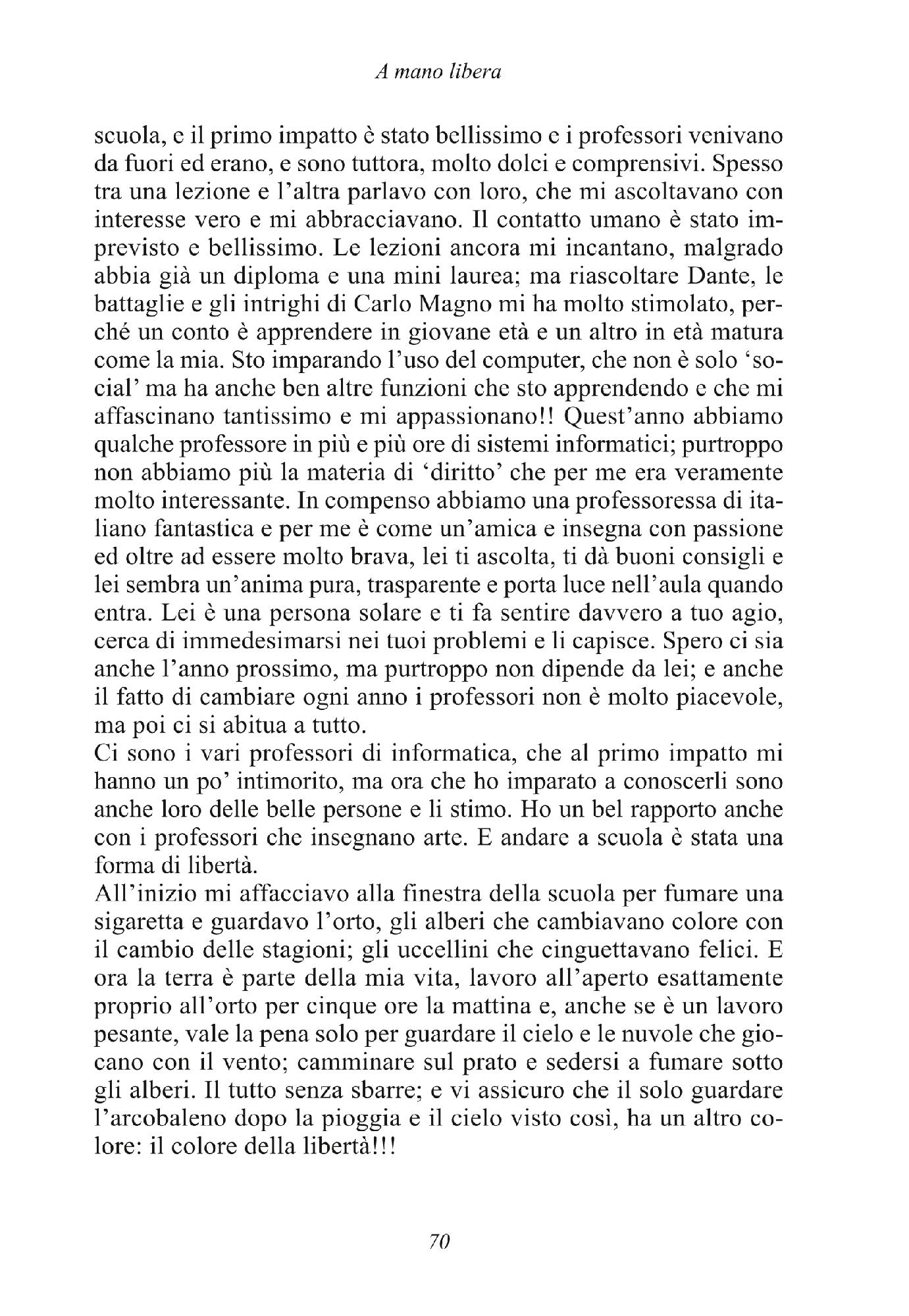 Foto: A MANO LIBERA (Progetto Rebibbia)