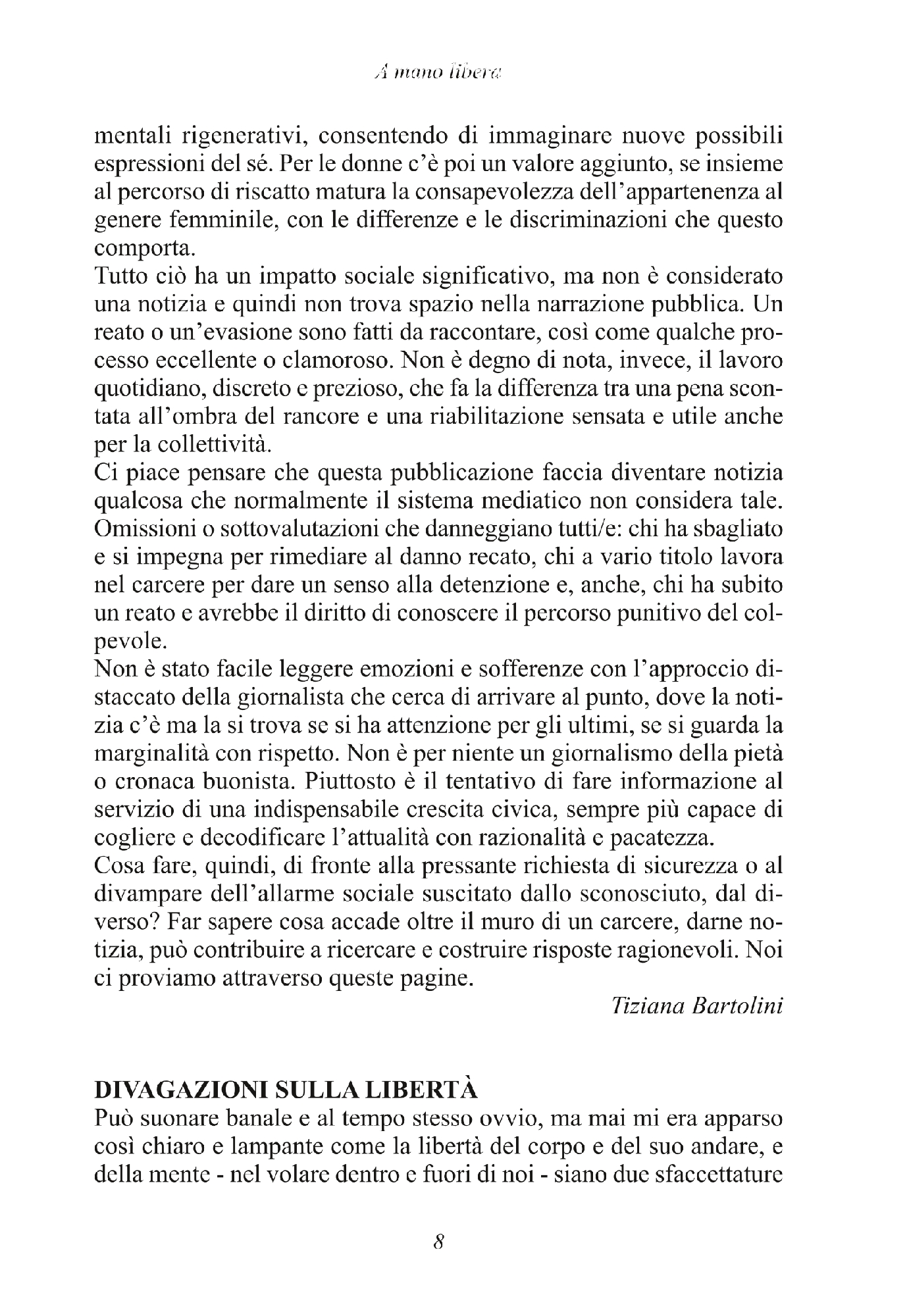 Foto: A MANO LIBERA (Progetto Rebibbia)