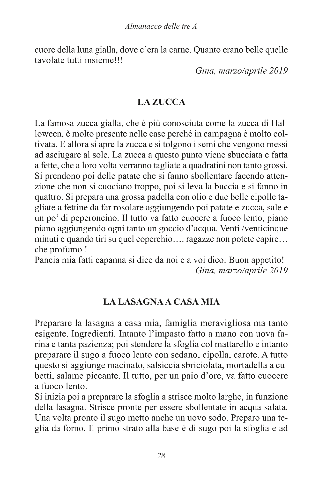 Foto: ALMANACCO DELLE TRE A (Progetto Rebibbia)