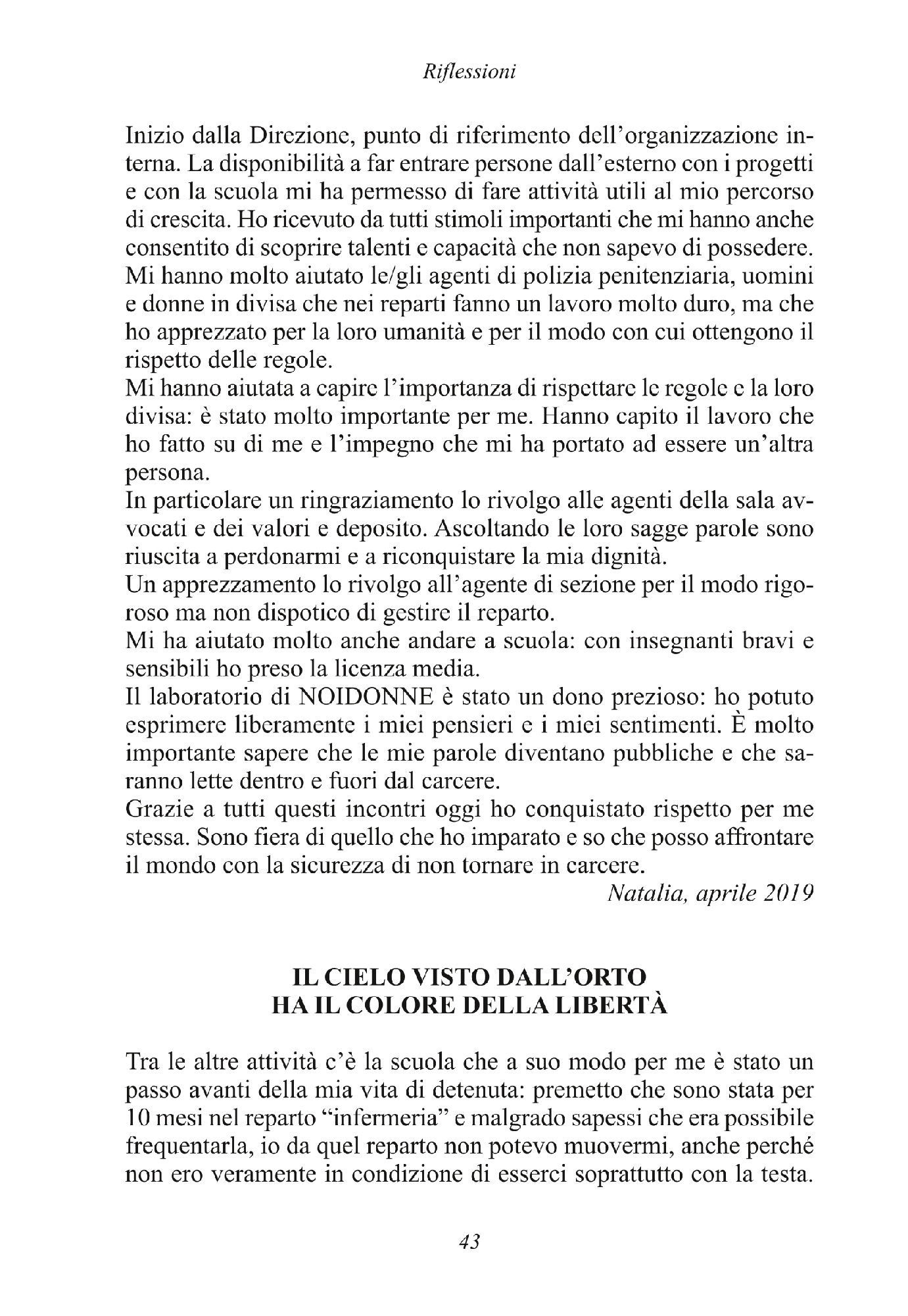 Foto: ALMANACCO DELLE TRE A (Progetto Rebibbia)