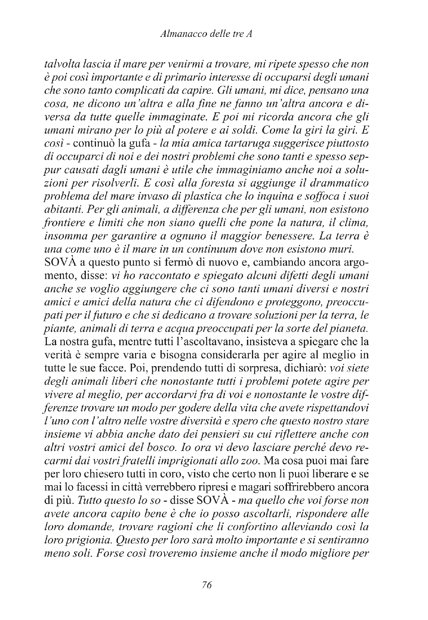 Foto: ALMANACCO DELLE TRE A (Progetto Rebibbia)